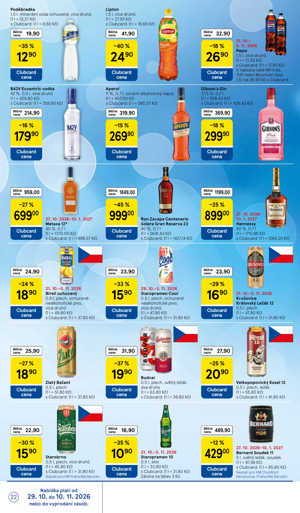 Leták Tesco hypermarket leták - strana 22