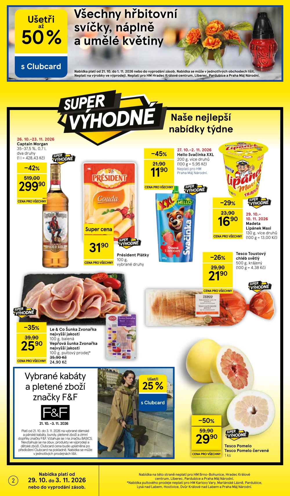 Leták Tesco hypermarket leták - strana 2