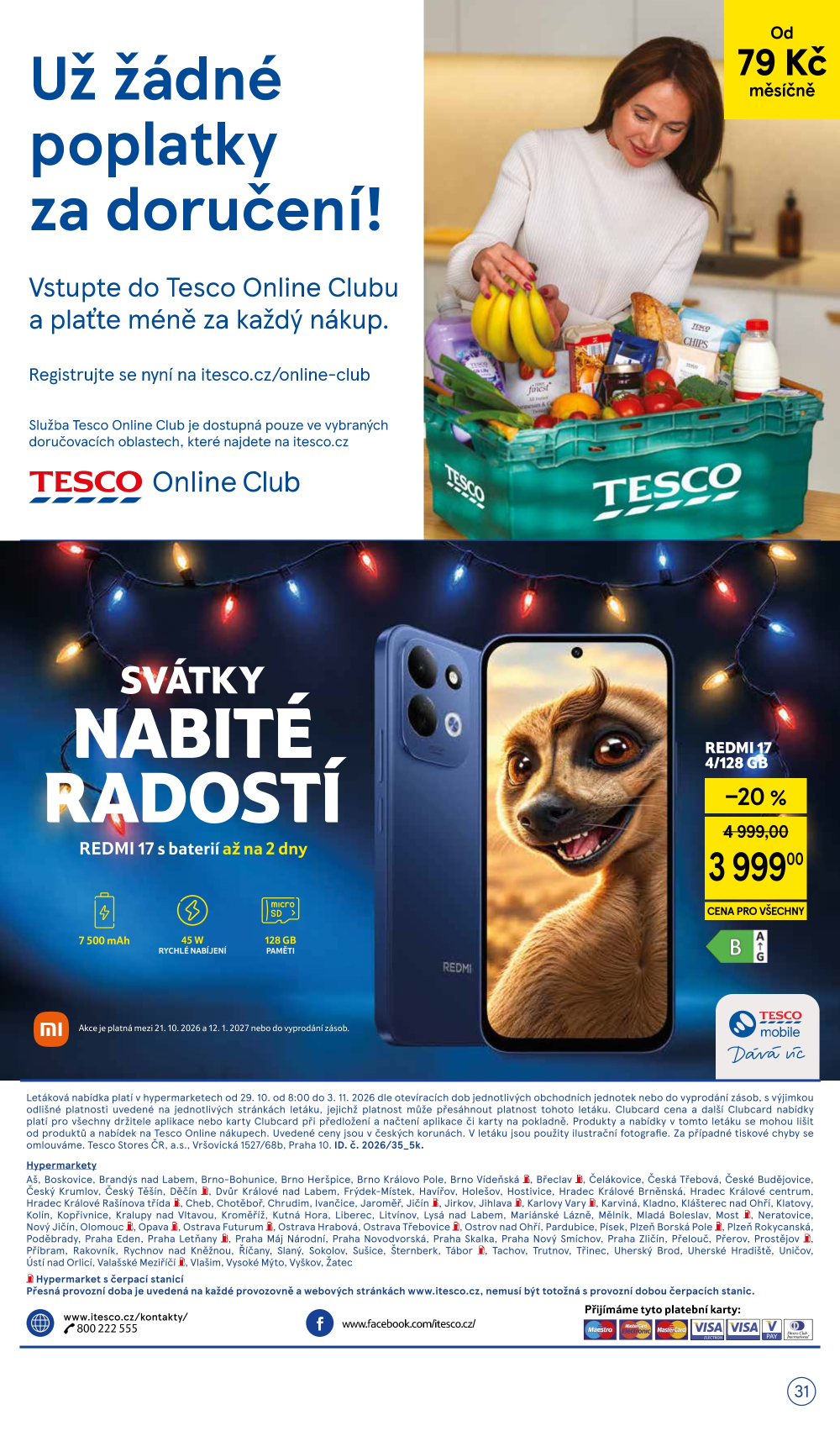 Leták Tesco hypermarket leták - strana 31