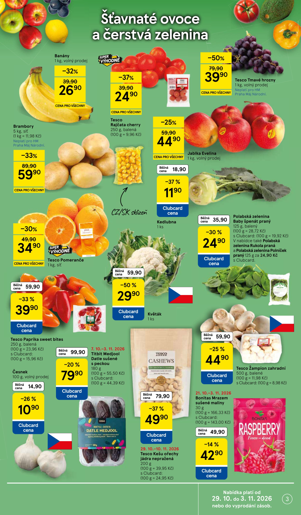 Leták Tesco hypermarket leták - strana 3