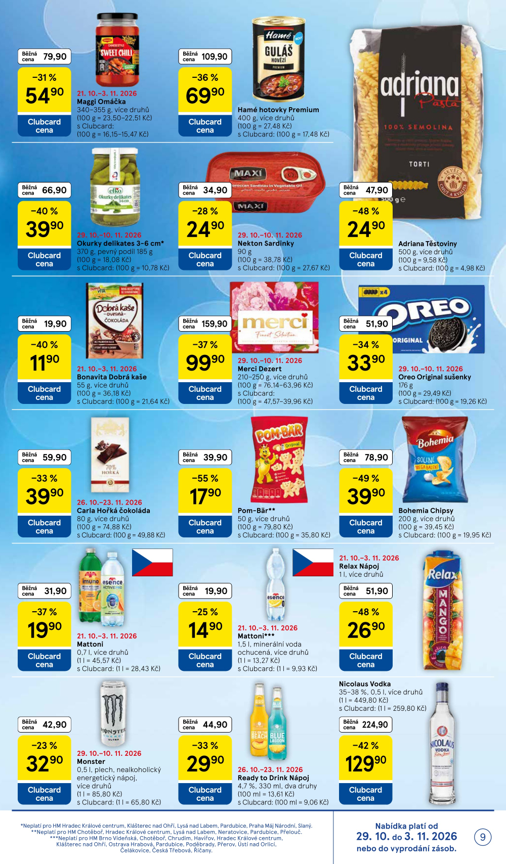 Leták Tesco hypermarket leták - strana 9