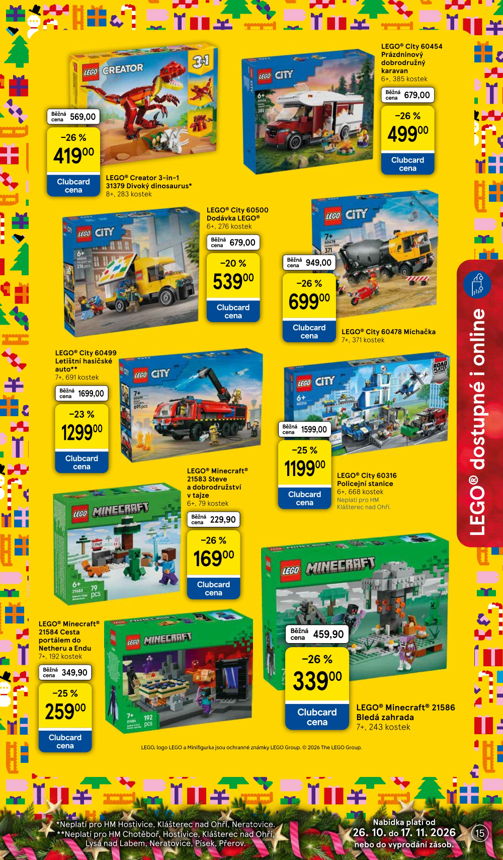 Leták Tesco leták - Vánoční katalog hraček - strana 15