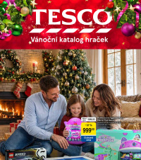 Akční leták Tesco  - Vánoční katalog hraček