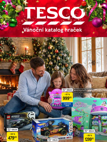 Tesco leták - Vánoční katalog hraček