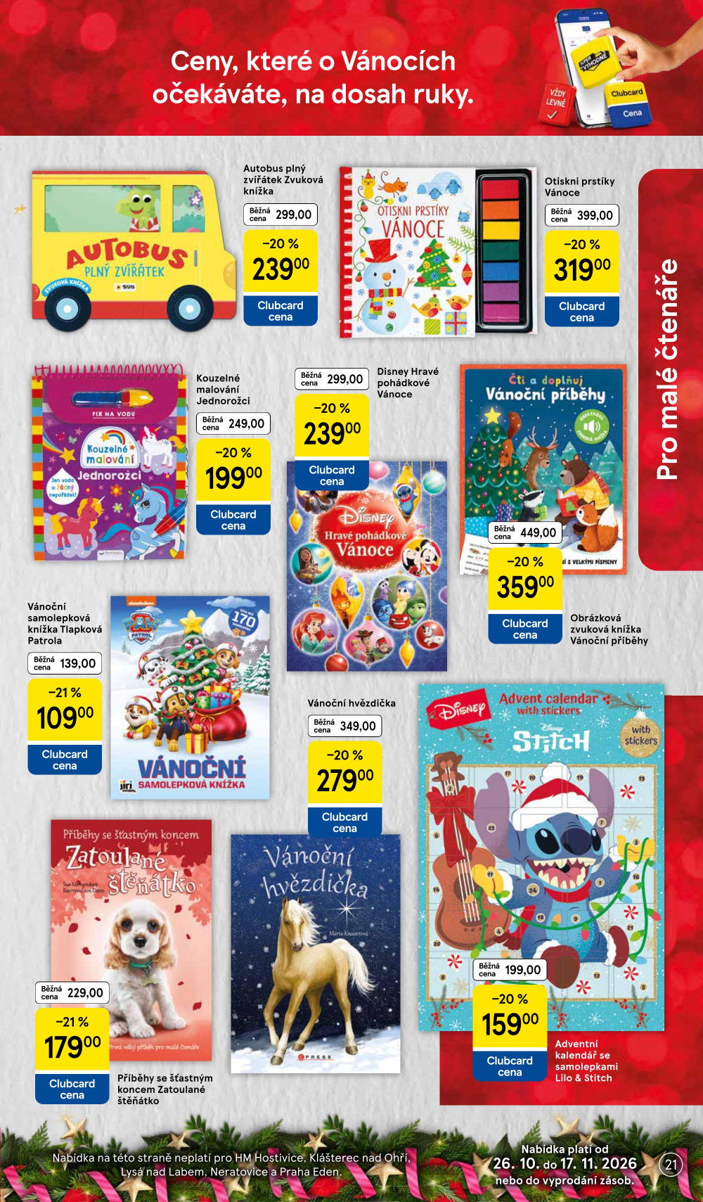 Leták Tesco leták - Vánoční katalog hraček - strana 21