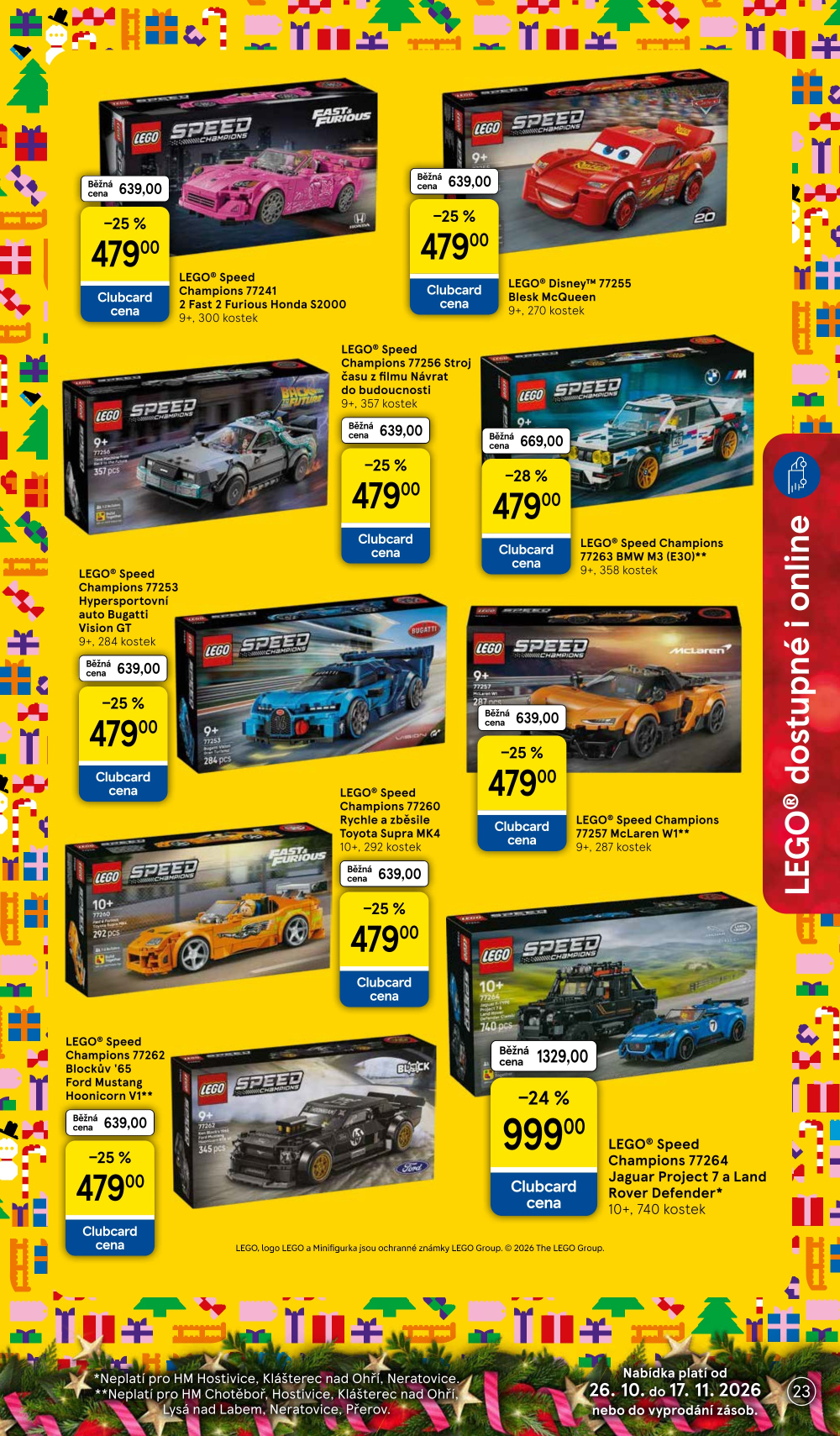 Leták Tesco leták - Vánoční katalog hraček - strana 23