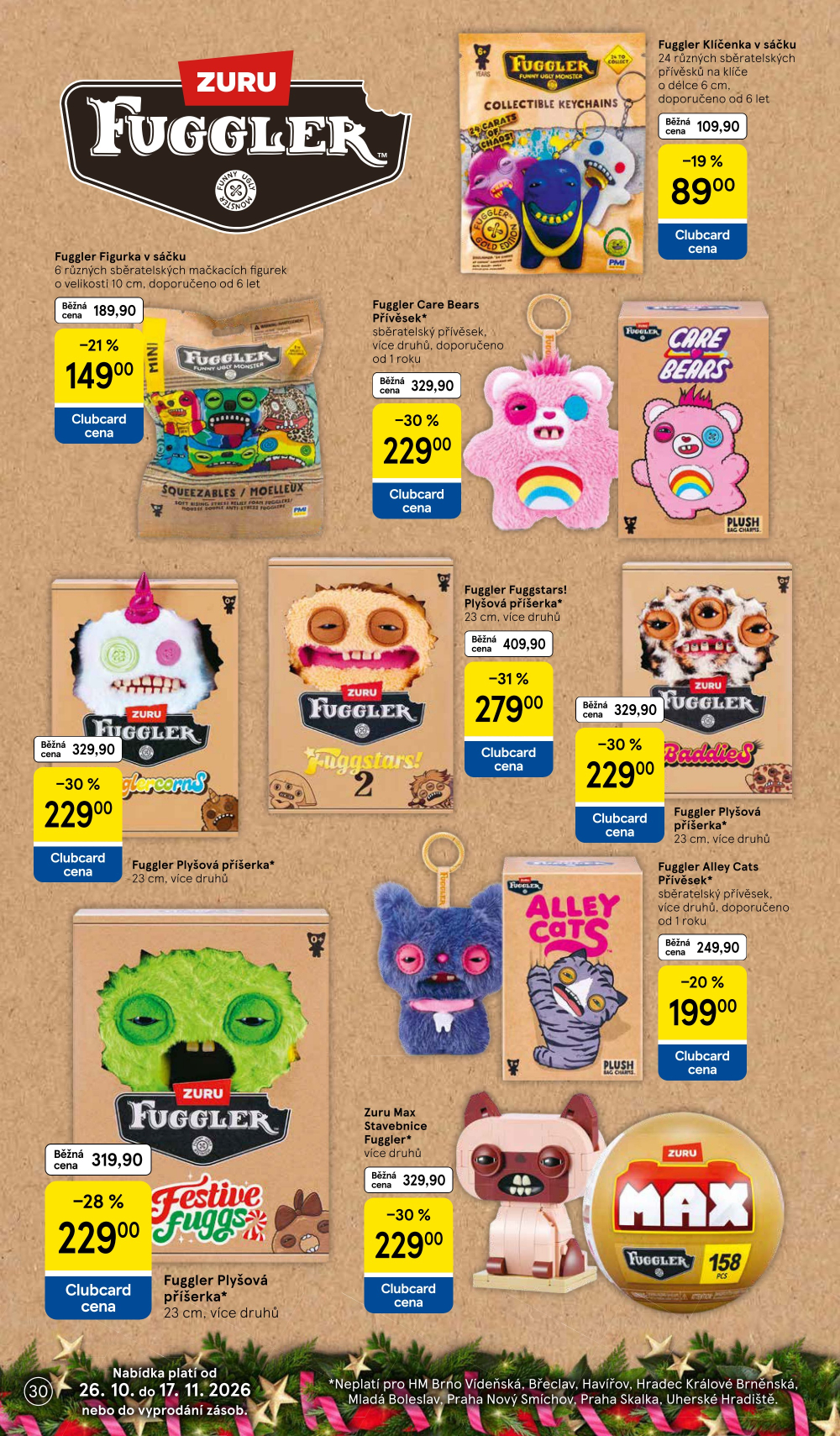 Leták Tesco leták - Vánoční katalog hraček - strana 30