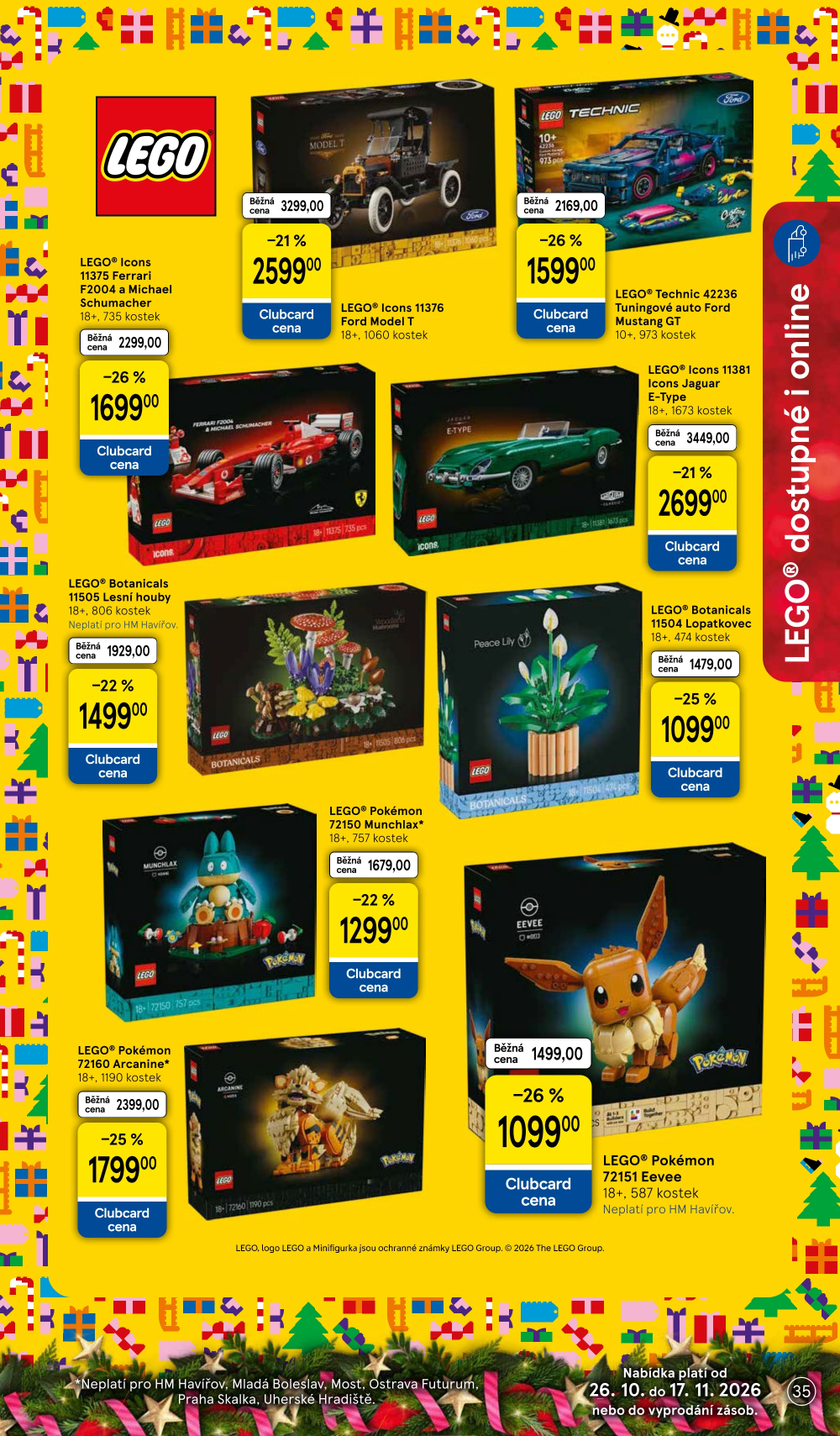 Leták Tesco leták - Vánoční katalog hraček - strana 35