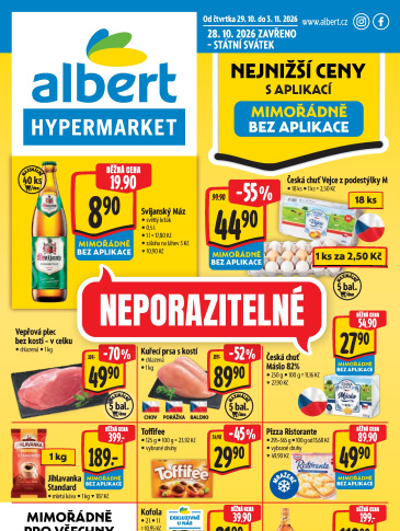 Albert Hypermarket leták