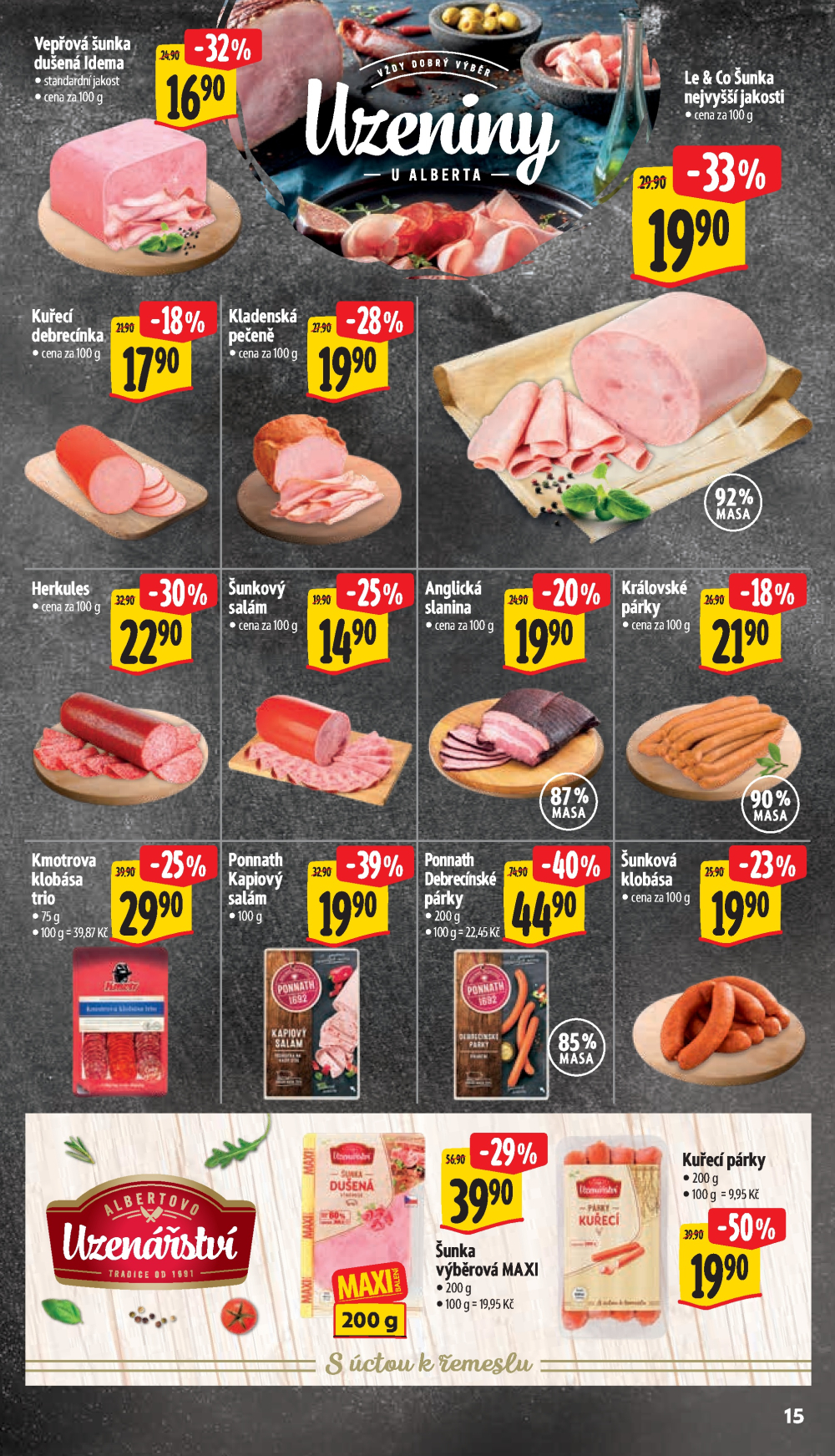 Leták Albert Hypermarket leták - strana 23