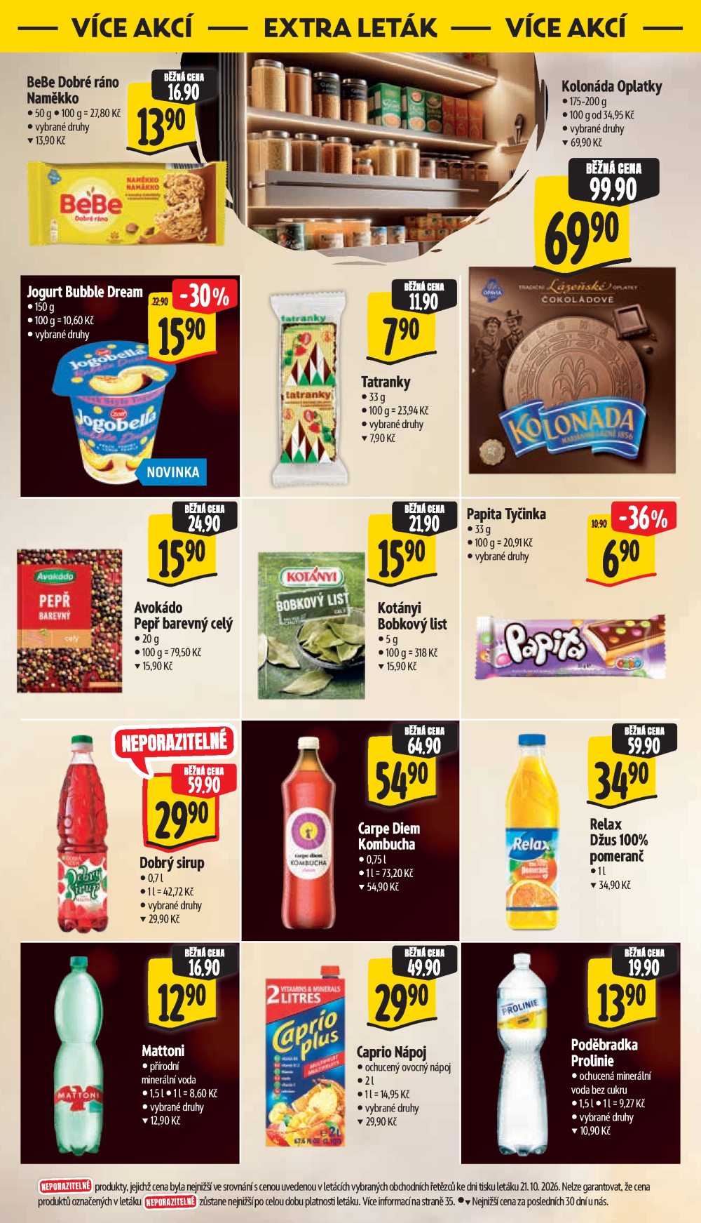 Leták Albert Hypermarket leták - strana 54
