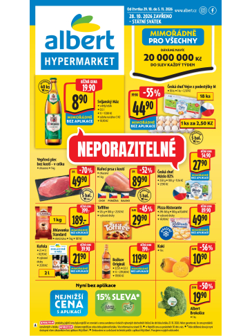 Albert Hypermarket leták