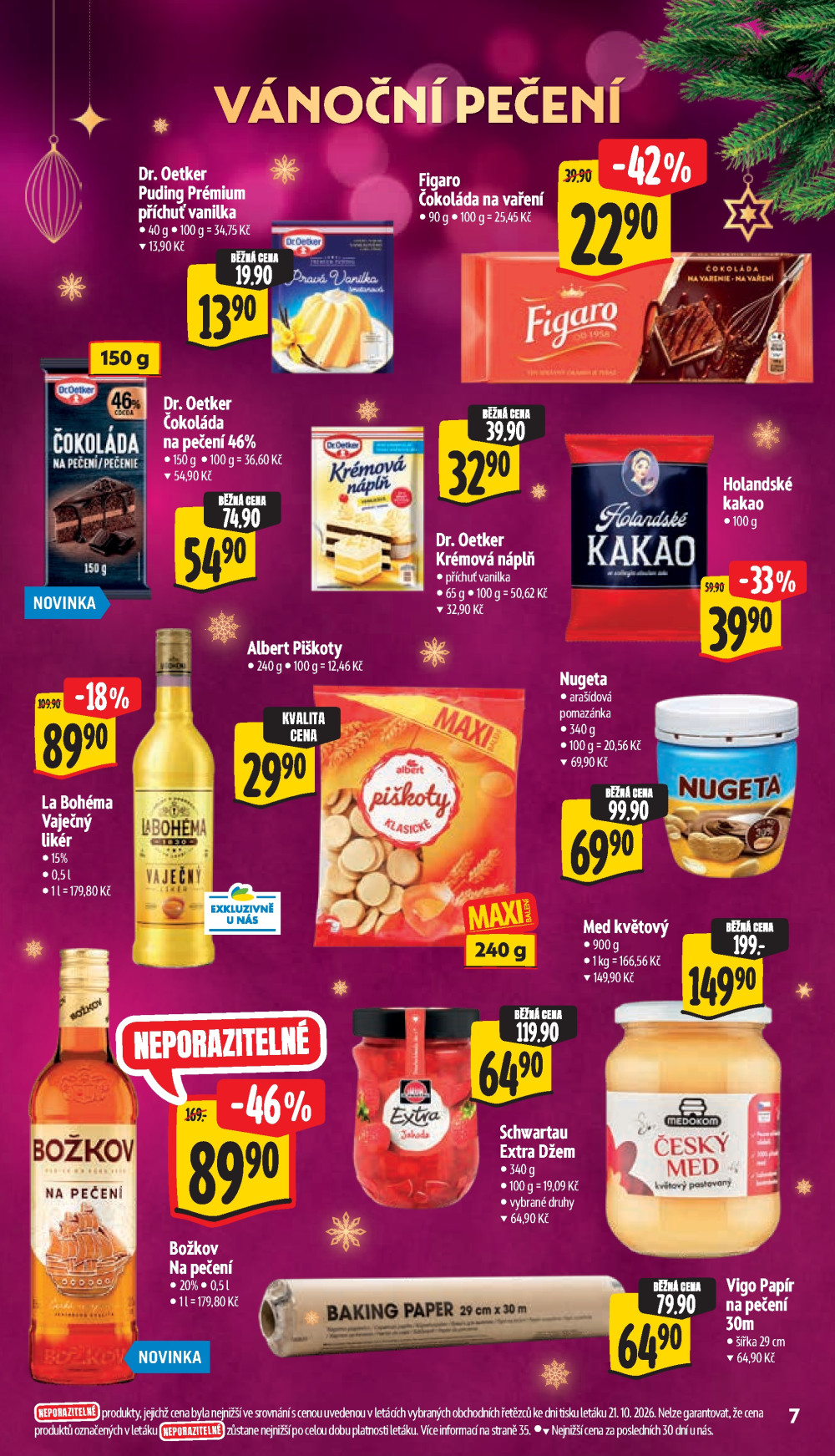 Leták Albert Hypermarket leták - Jablonec nad Nisou, OC Rýnovka - strana 19