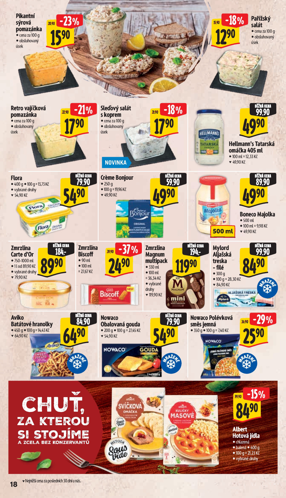Leták Albert Hypermarket leták - Jablonec nad Nisou, OC Rýnovka - strana 30