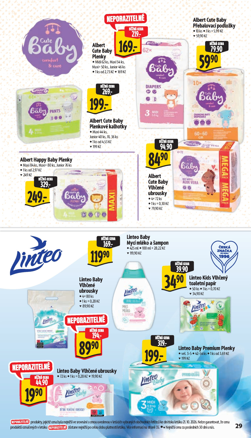Leták Albert Hypermarket leták - Jablonec nad Nisou, OC Rýnovka - strana 41