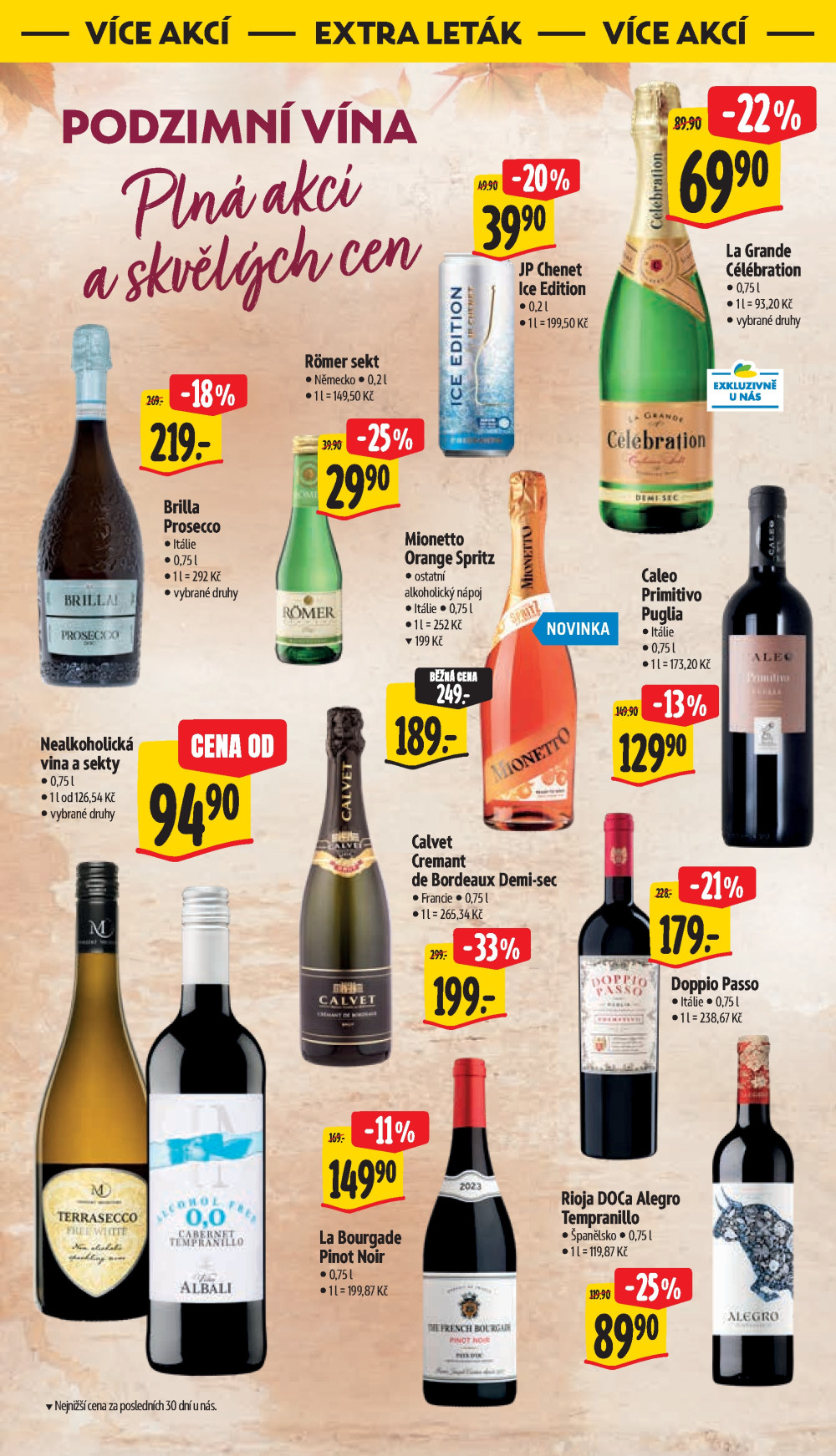 Leták Albert Hypermarket leták - Jablonec nad Nisou, OC Rýnovka - strana 61