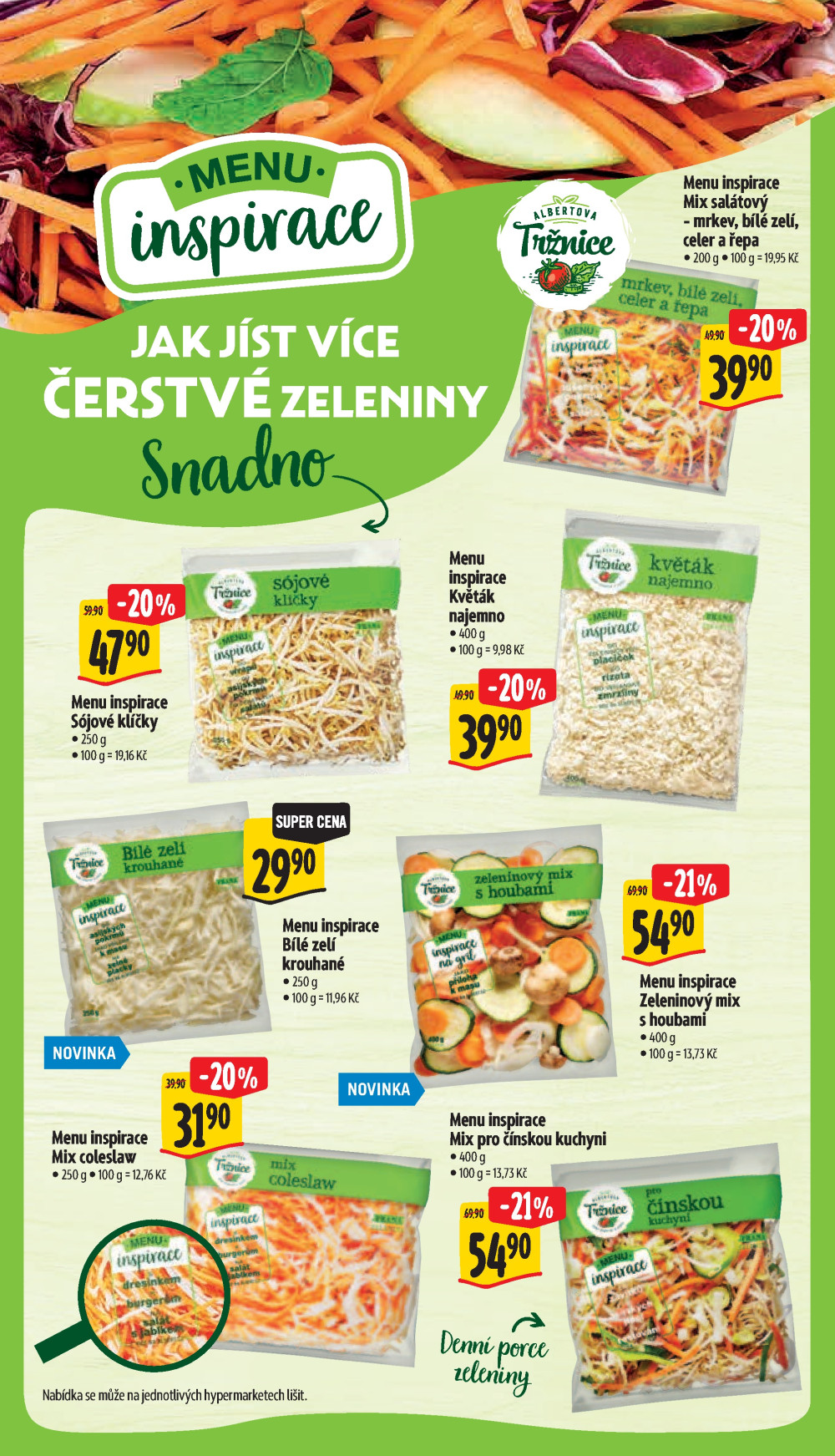 Leták Albert Hypermarket leták - Jablonec nad Nisou, OC Rýnovka - strana 7