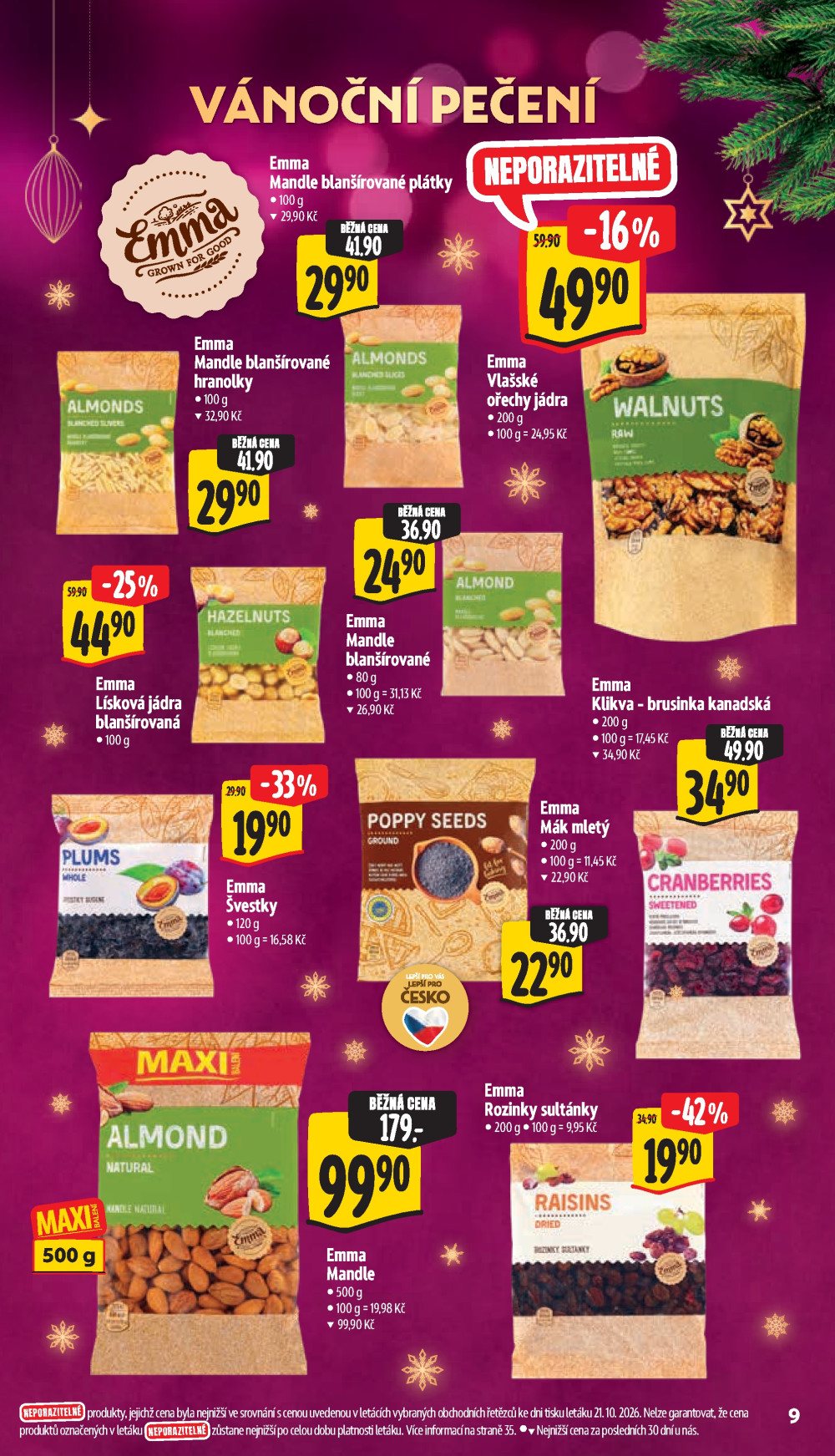 Leták Albert Hypermarket leták - Znojmo, Brněnská - strana 21