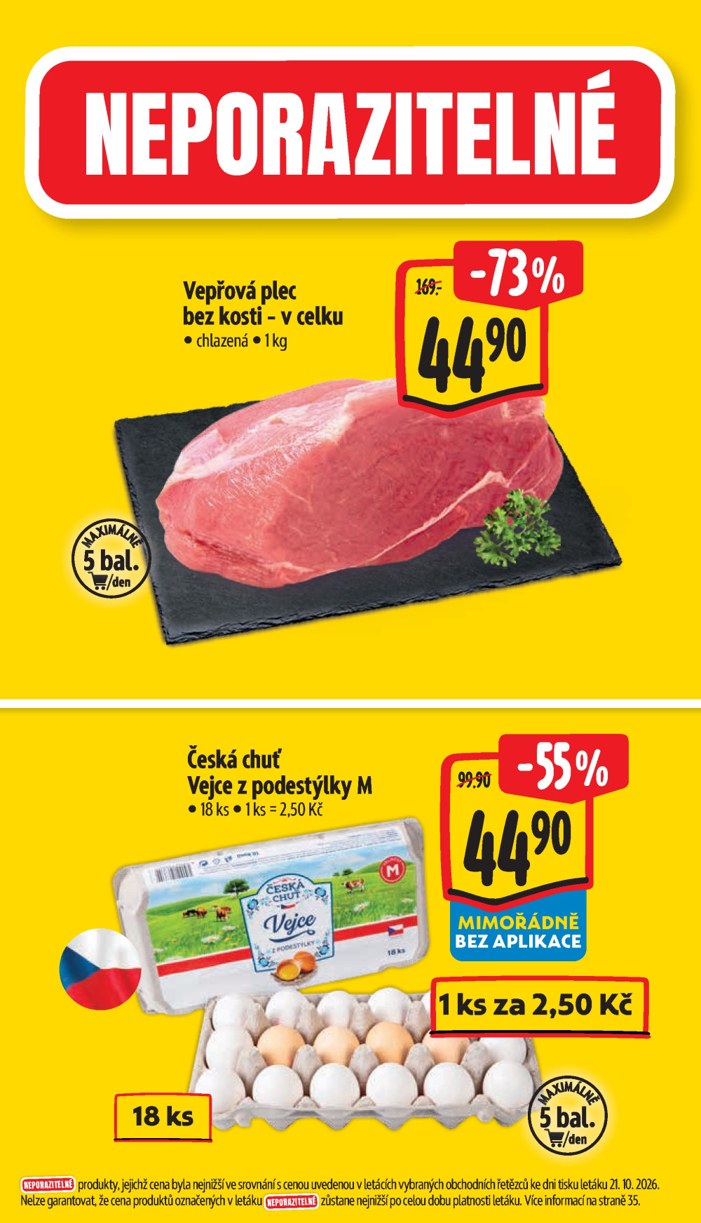 Leták Albert Hypermarket leták - Znojmo, Brněnská - strana 2