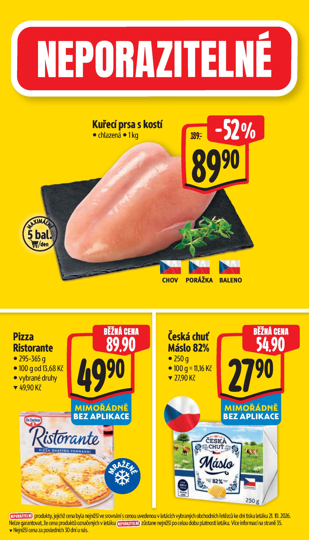 Leták Albert Hypermarket leták - Znojmo, Brněnská - strana 3