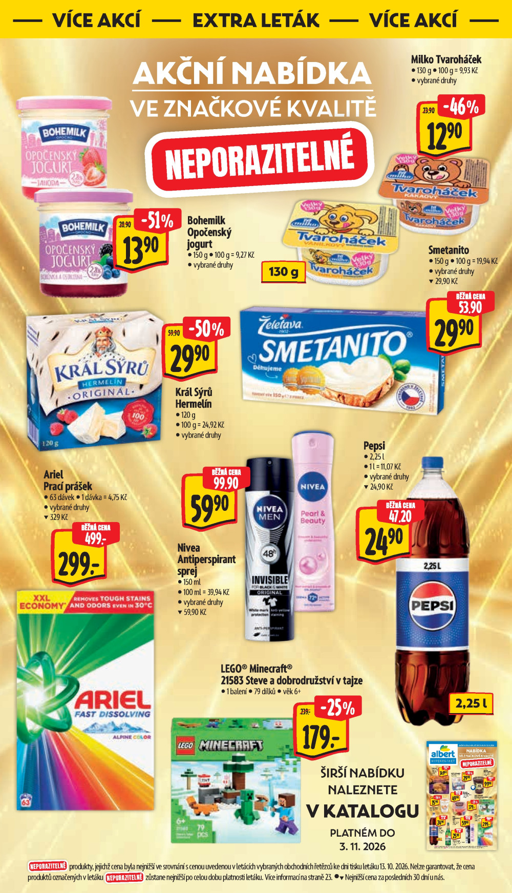 Leták Albert Hypermarket leták - Znojmo, Brněnská - strana 48