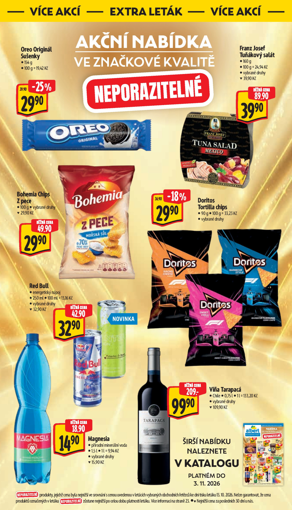 Leták Albert Hypermarket leták - Znojmo, Brněnská - strana 49