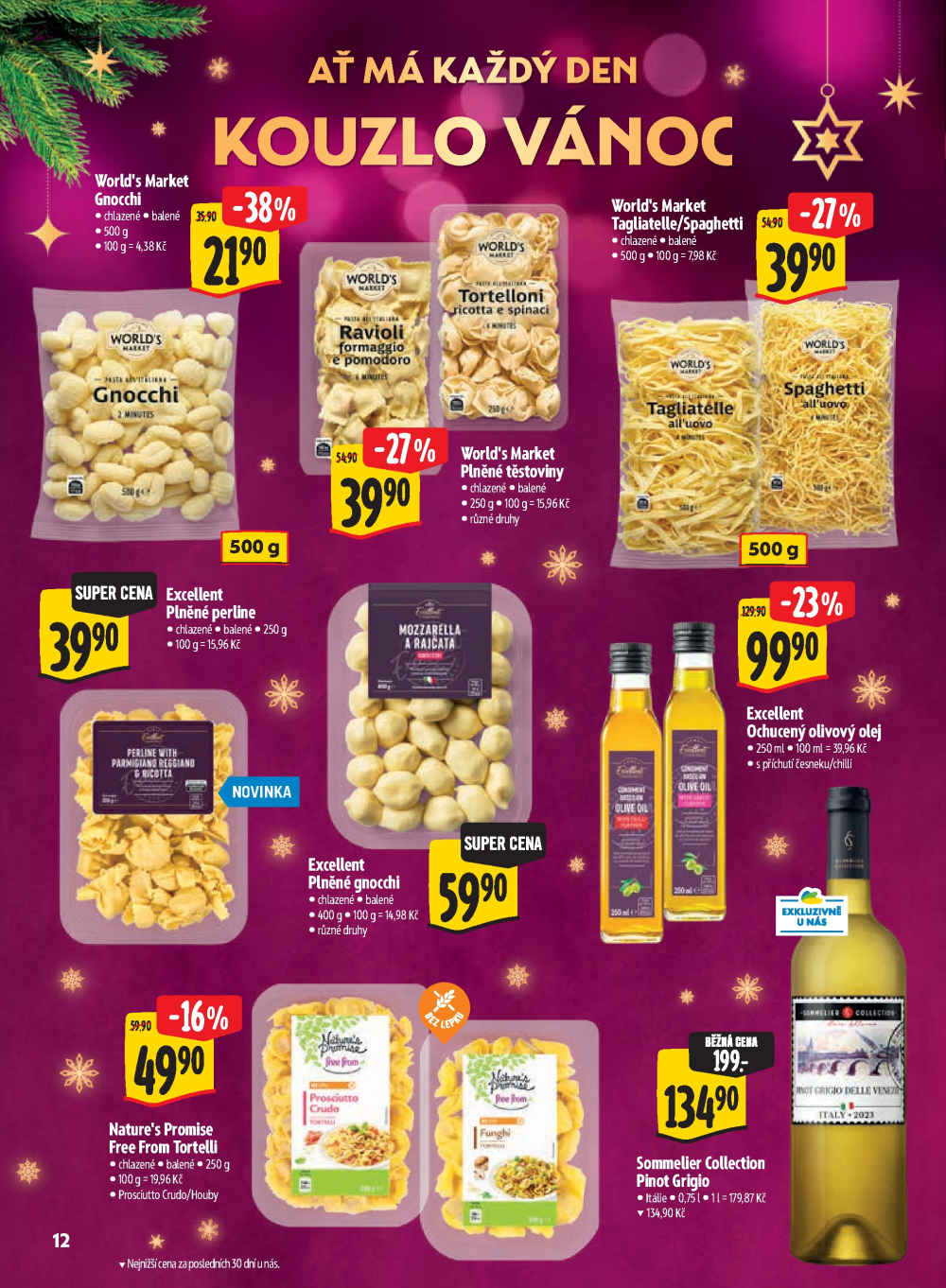 Leták Albert Supermarket - Kouzlo Vánoc - strana 12
