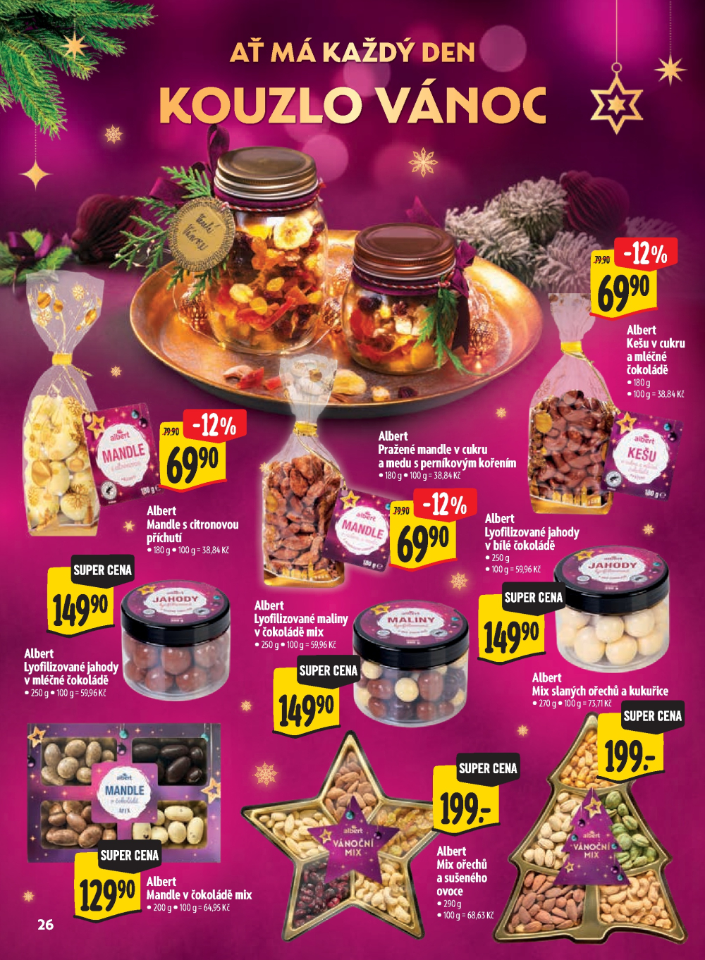 Leták Albert Supermarket - Kouzlo Vánoc - strana 26