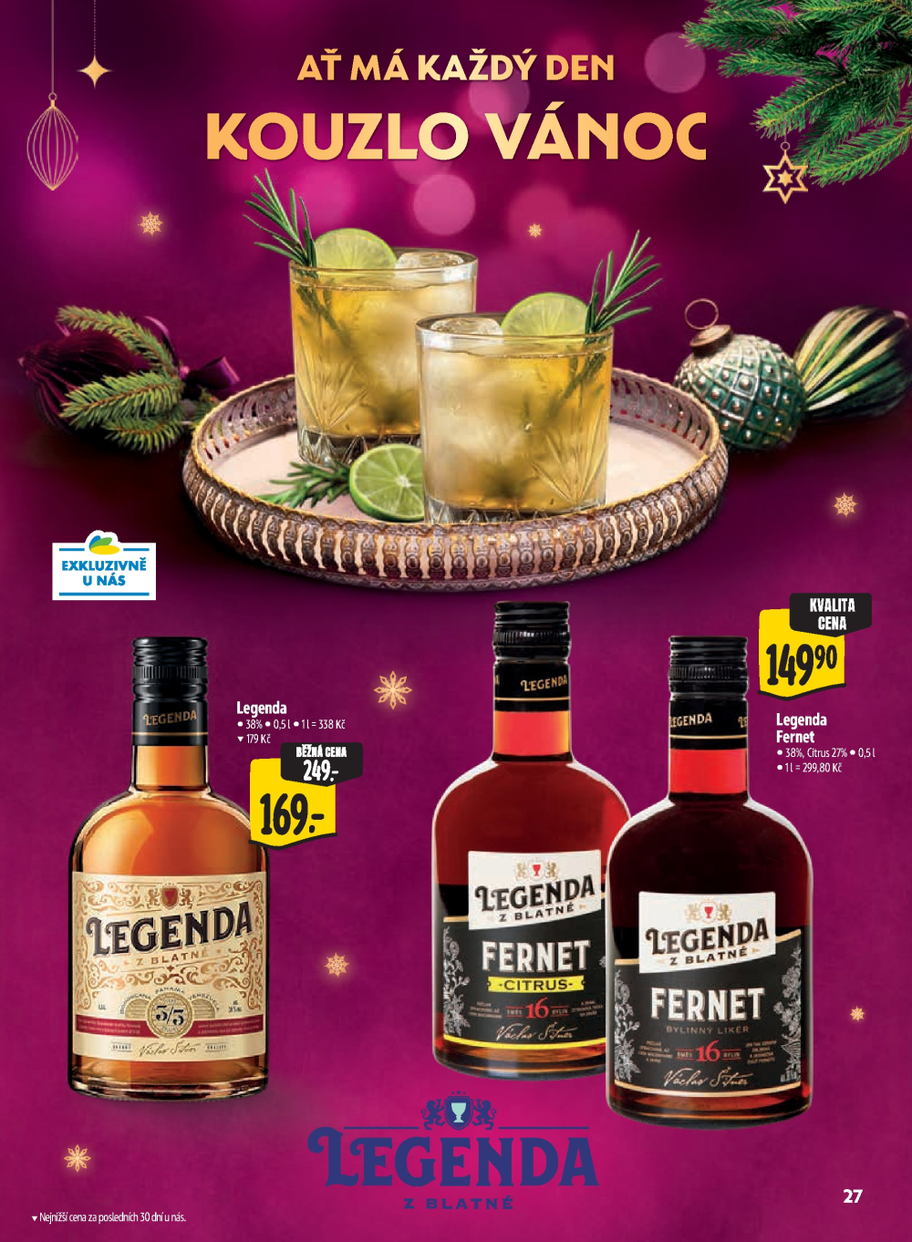Leták Albert Supermarket - Kouzlo Vánoc - strana 27