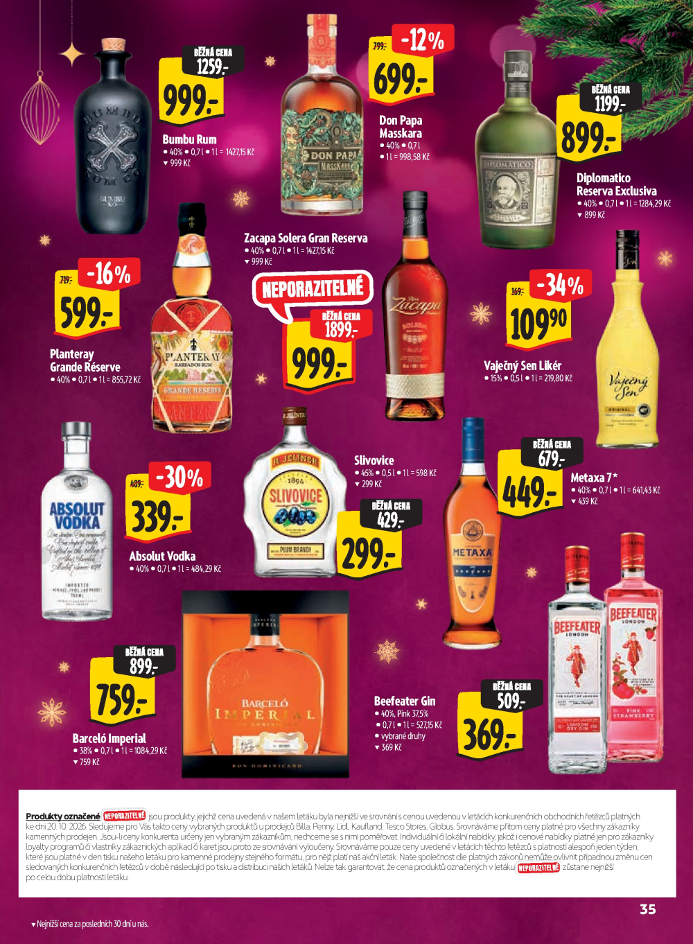 Leták Albert Supermarket - Kouzlo Vánoc - strana 35