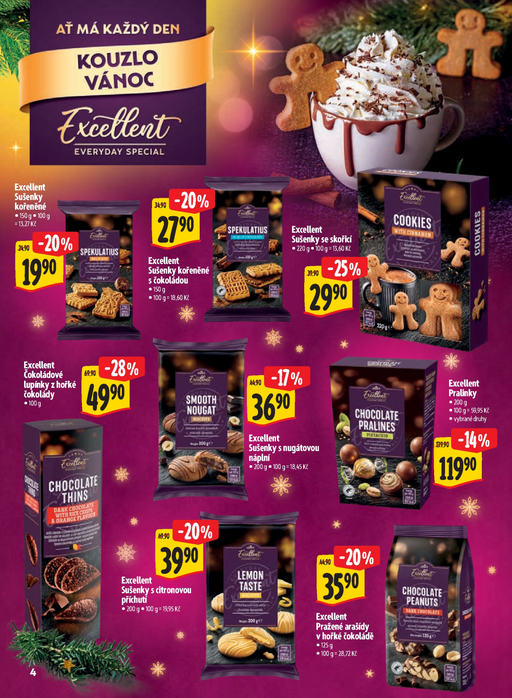 Leták Albert Supermarket - Kouzlo Vánoc - strana 4