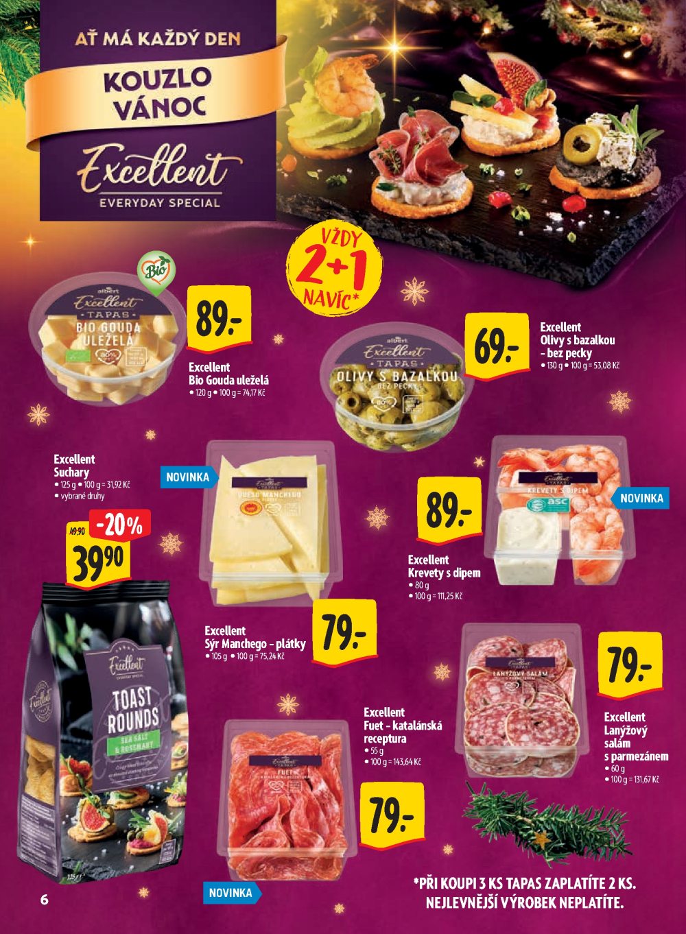 Leták Albert Supermarket - Kouzlo Vánoc - strana 6