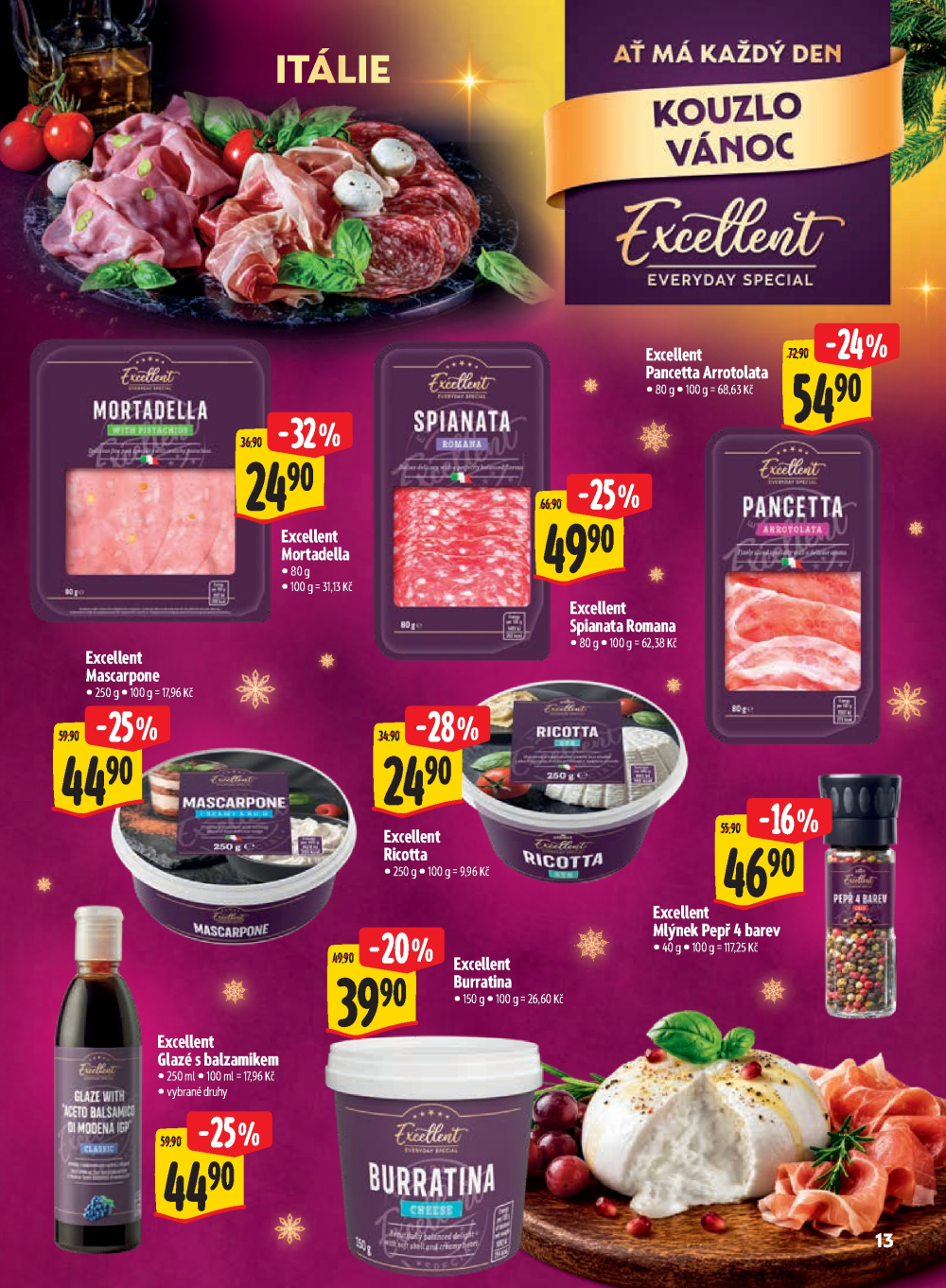 Leták Albert Hypermarket - Kouzlo Vánoc - strana 13