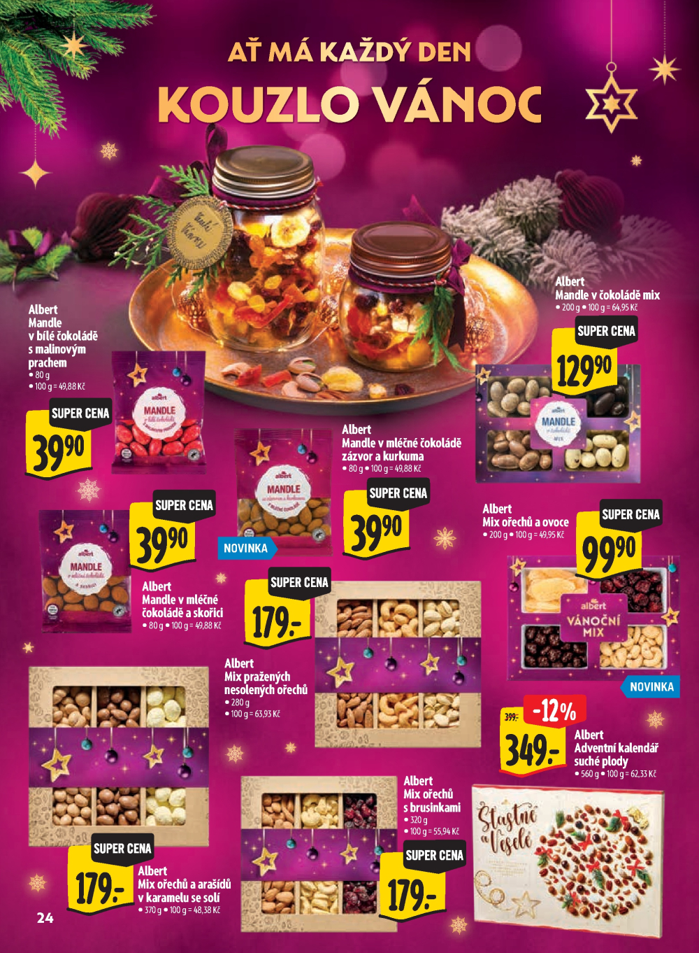 Leták Albert Hypermarket - Kouzlo Vánoc - strana 24