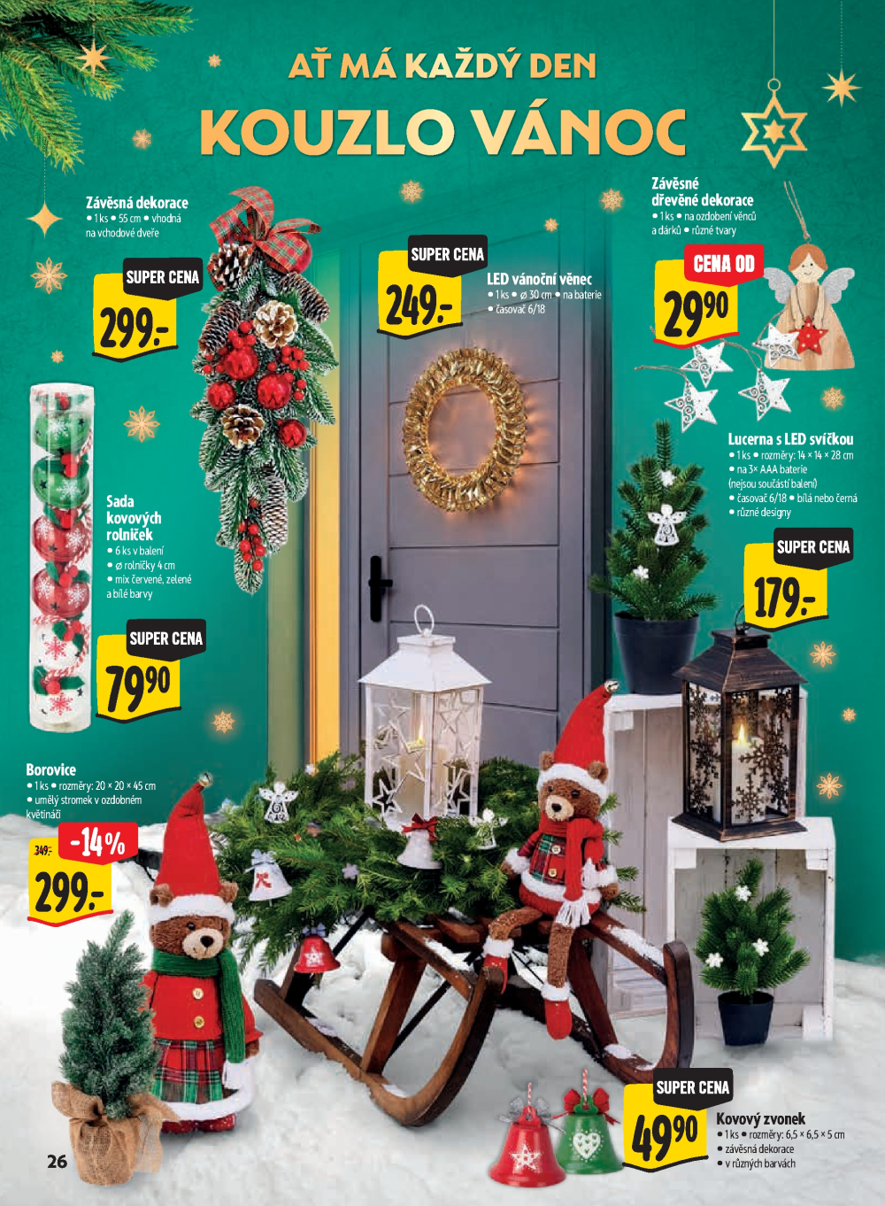 Leták Albert Hypermarket - Kouzlo Vánoc - strana 26