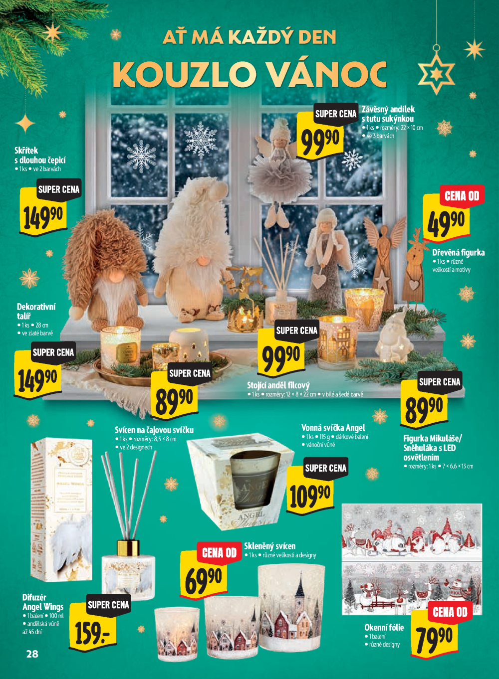 Leták Albert Hypermarket - Kouzlo Vánoc - strana 28