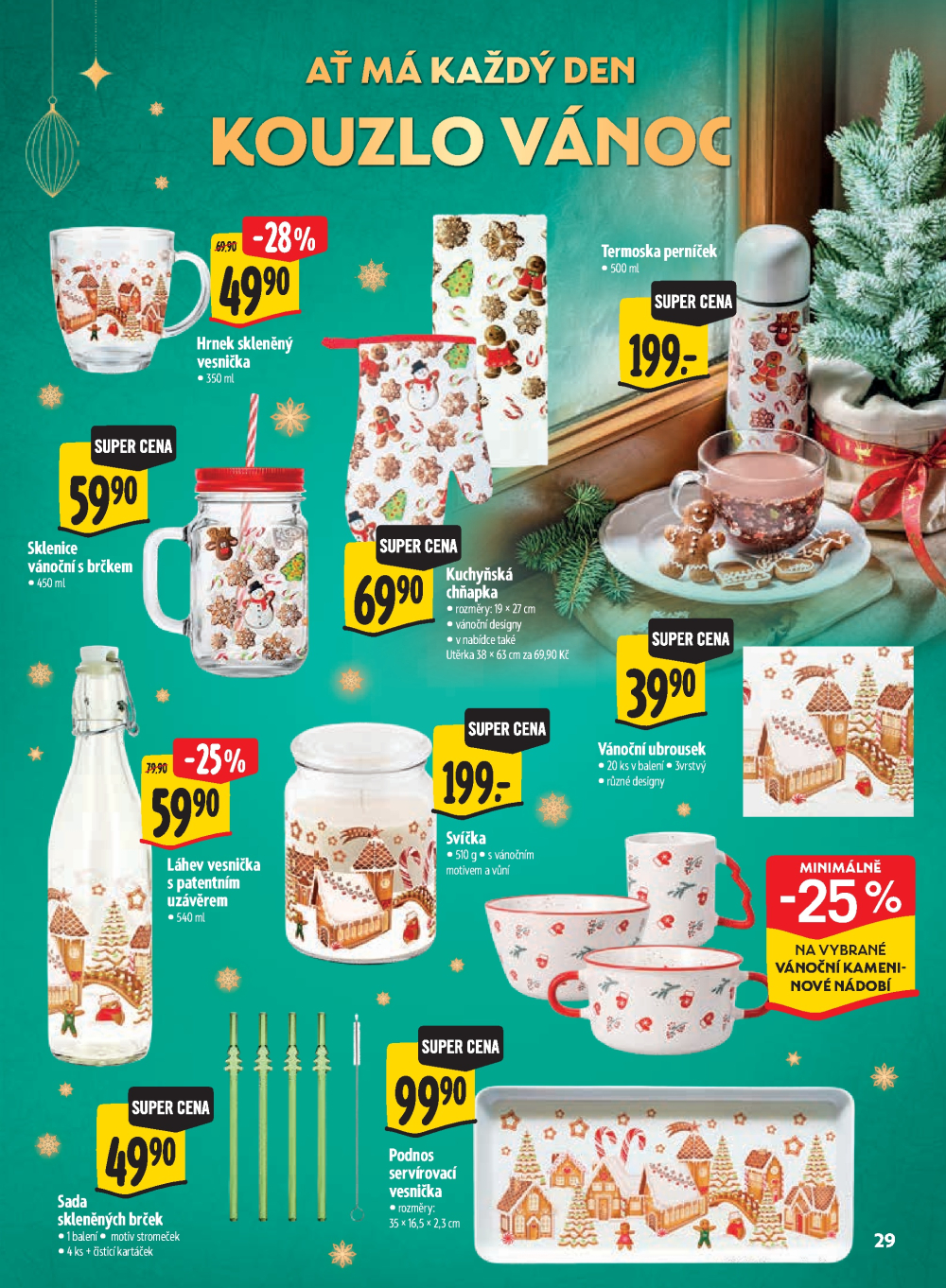 Leták Albert Hypermarket - Kouzlo Vánoc - strana 29