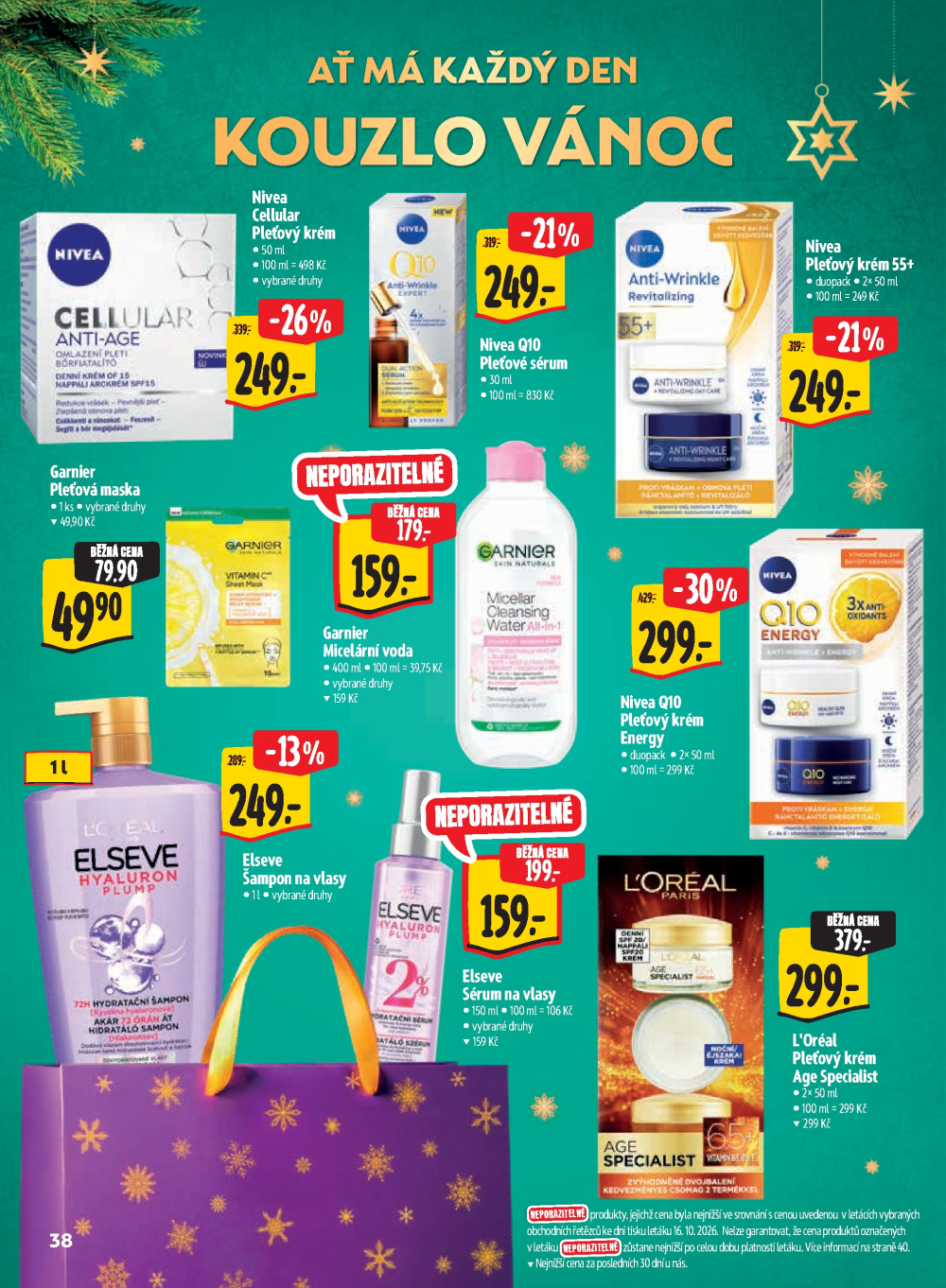 Leták Albert Hypermarket - Kouzlo Vánoc - strana 38