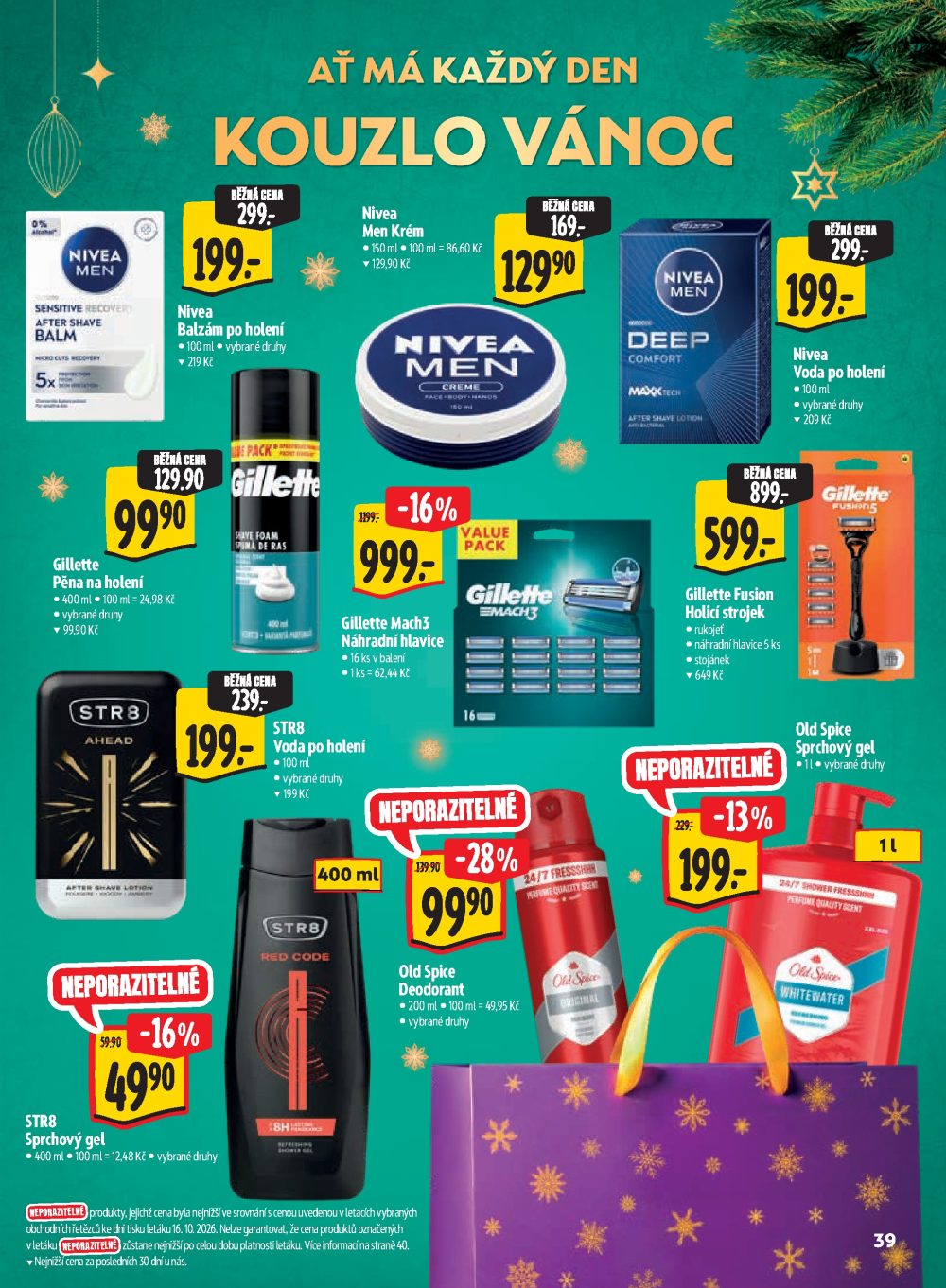Leták Albert Hypermarket - Kouzlo Vánoc - strana 39