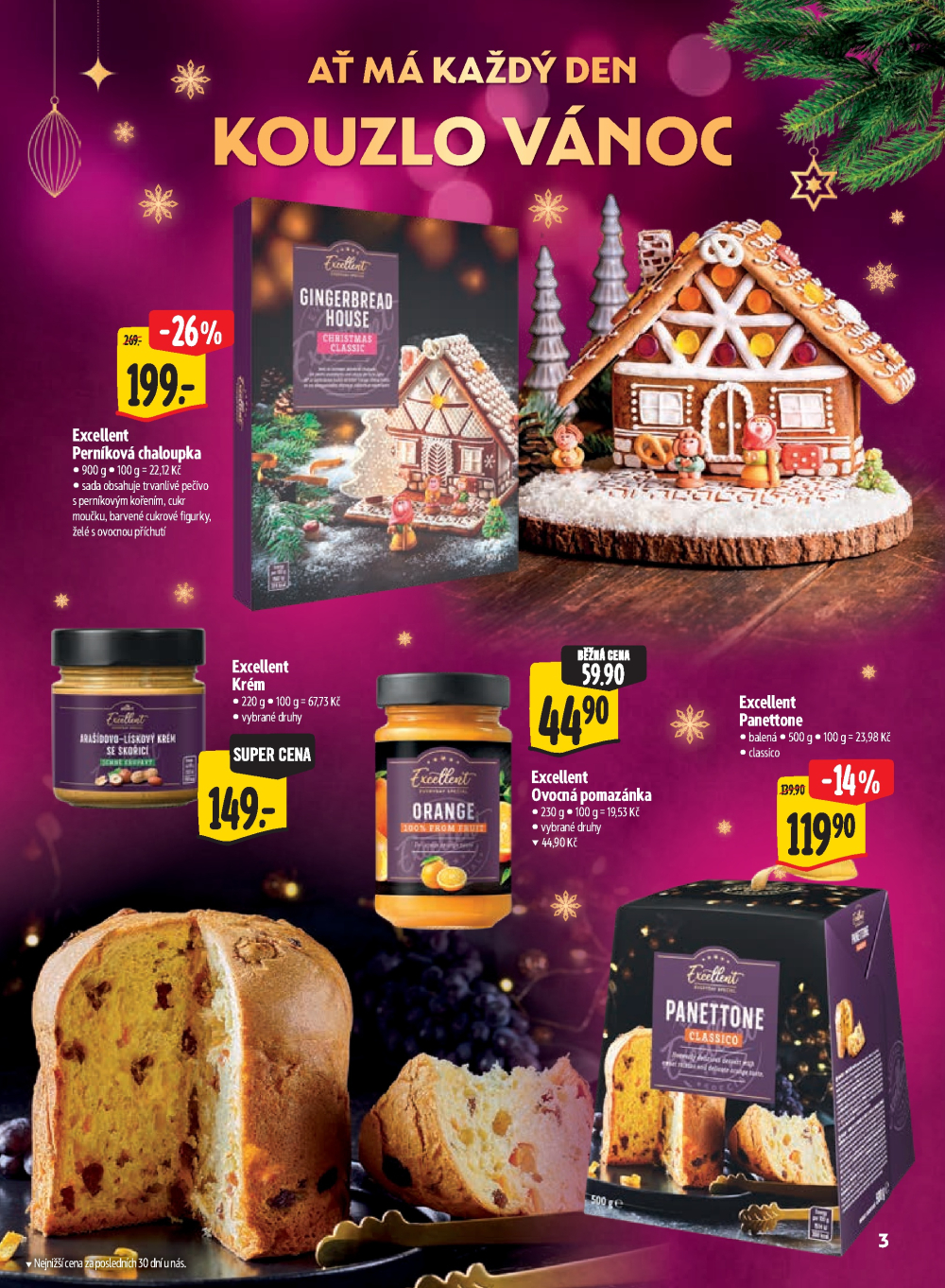 Leták Albert Hypermarket - Kouzlo Vánoc - strana 3