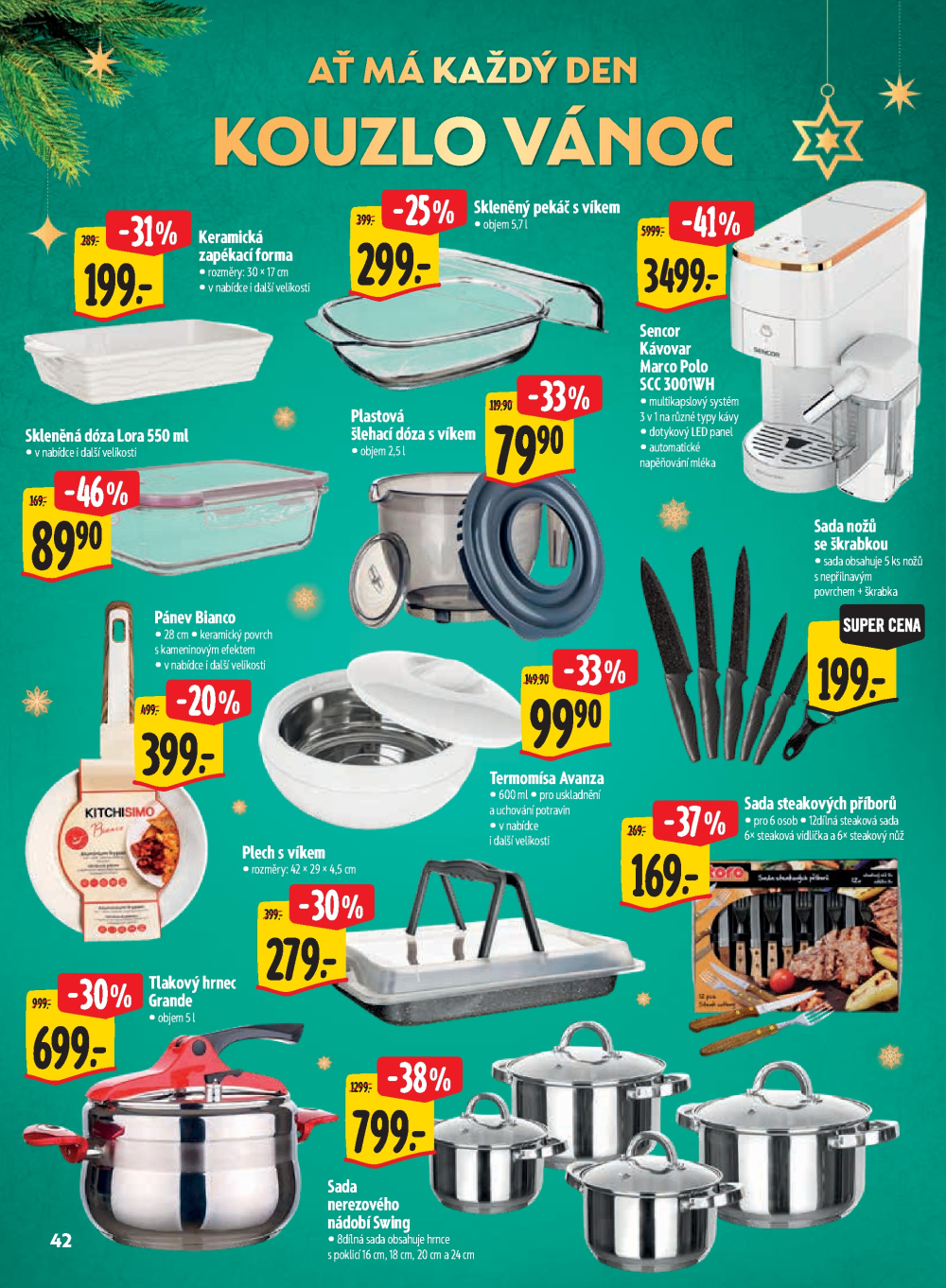 Leták Albert Hypermarket - Kouzlo Vánoc - strana 42