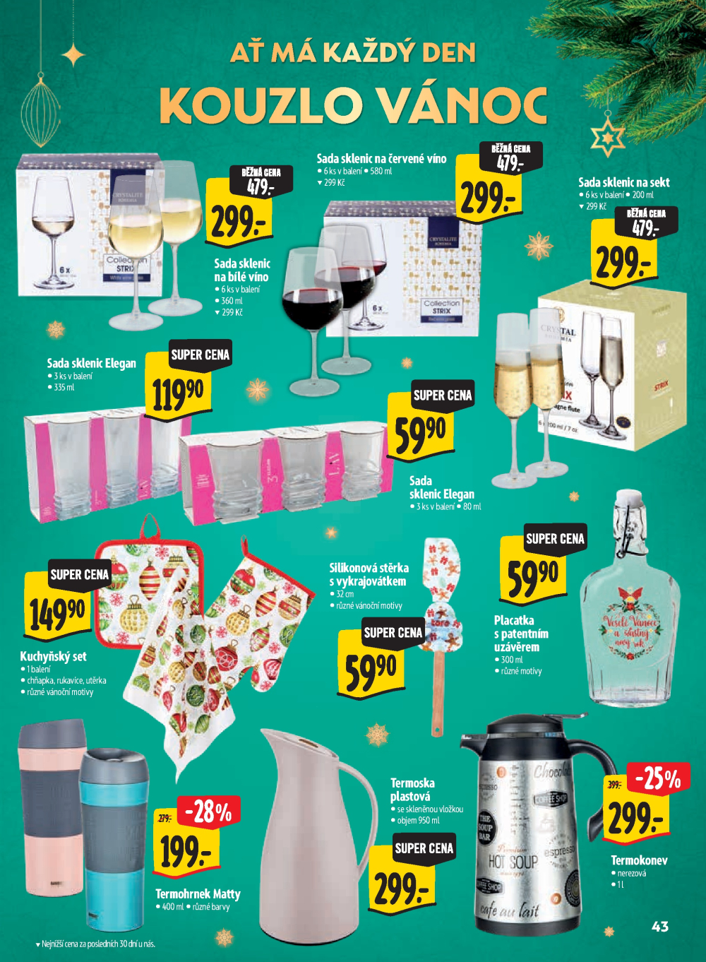 Leták Albert Hypermarket - Kouzlo Vánoc - strana 43