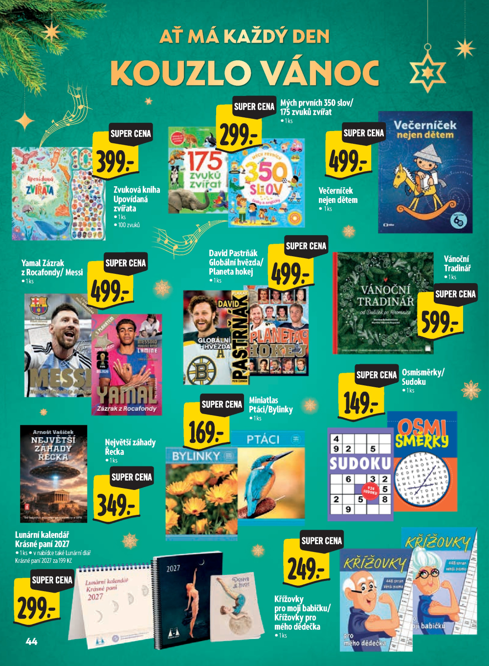 Leták Albert Hypermarket - Kouzlo Vánoc - strana 44
