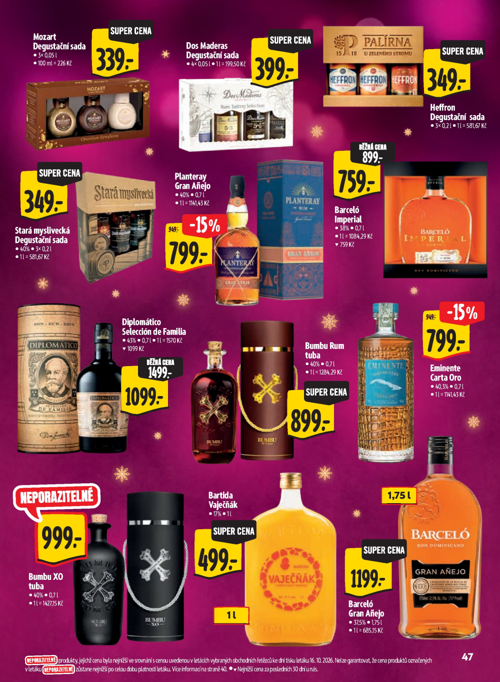 Leták Albert Hypermarket - Kouzlo Vánoc - strana 47