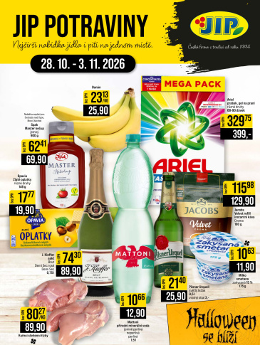 JIP leták CC Cash & Carry - České Budějovice, Most, Náchod, Svoboda nad Úpou, Sušice