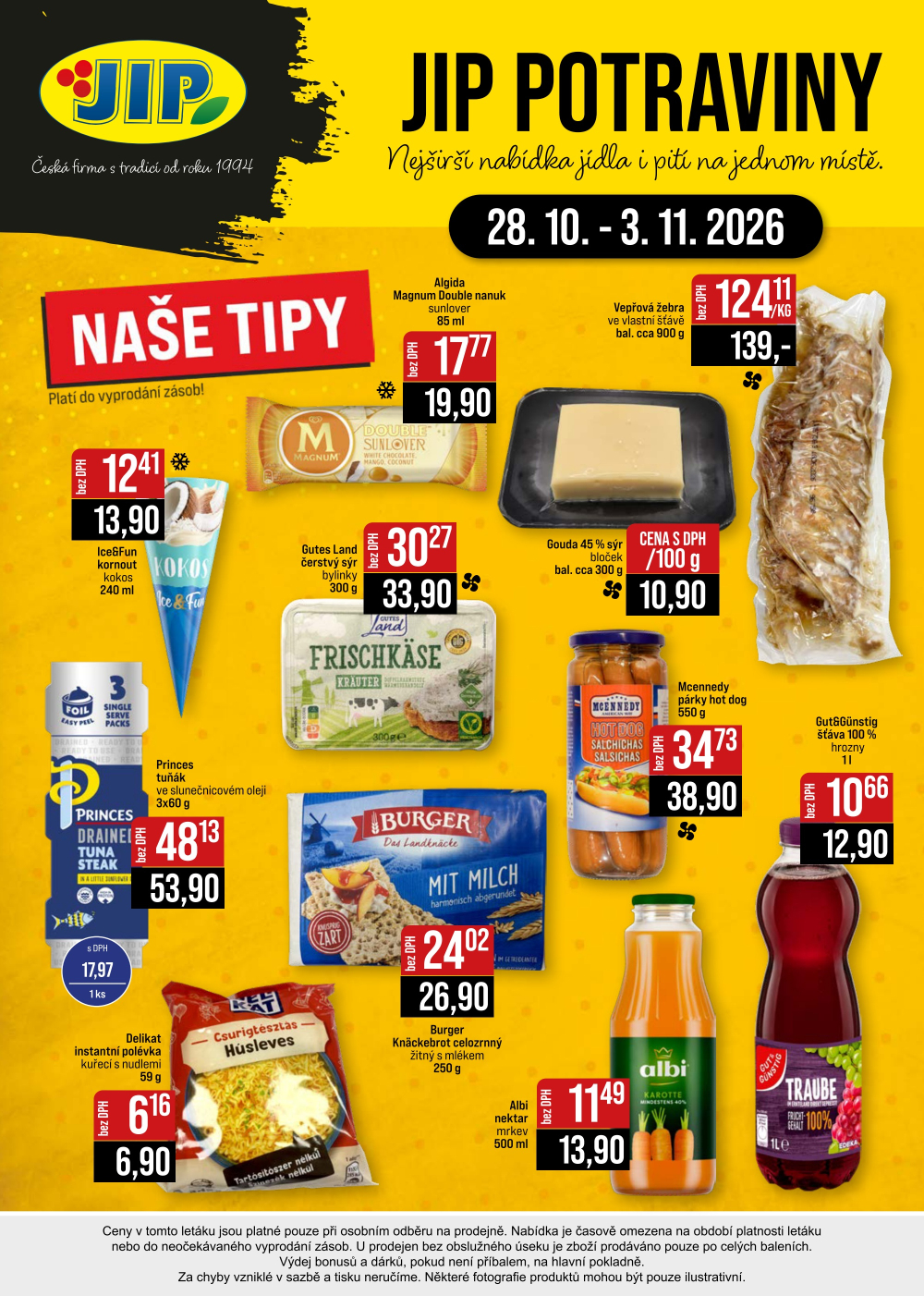 Leták JIP leták CC Cash & Carry - České Budějovice, Most, Náchod, Svoboda nad Úpou, Sušice - strana 20