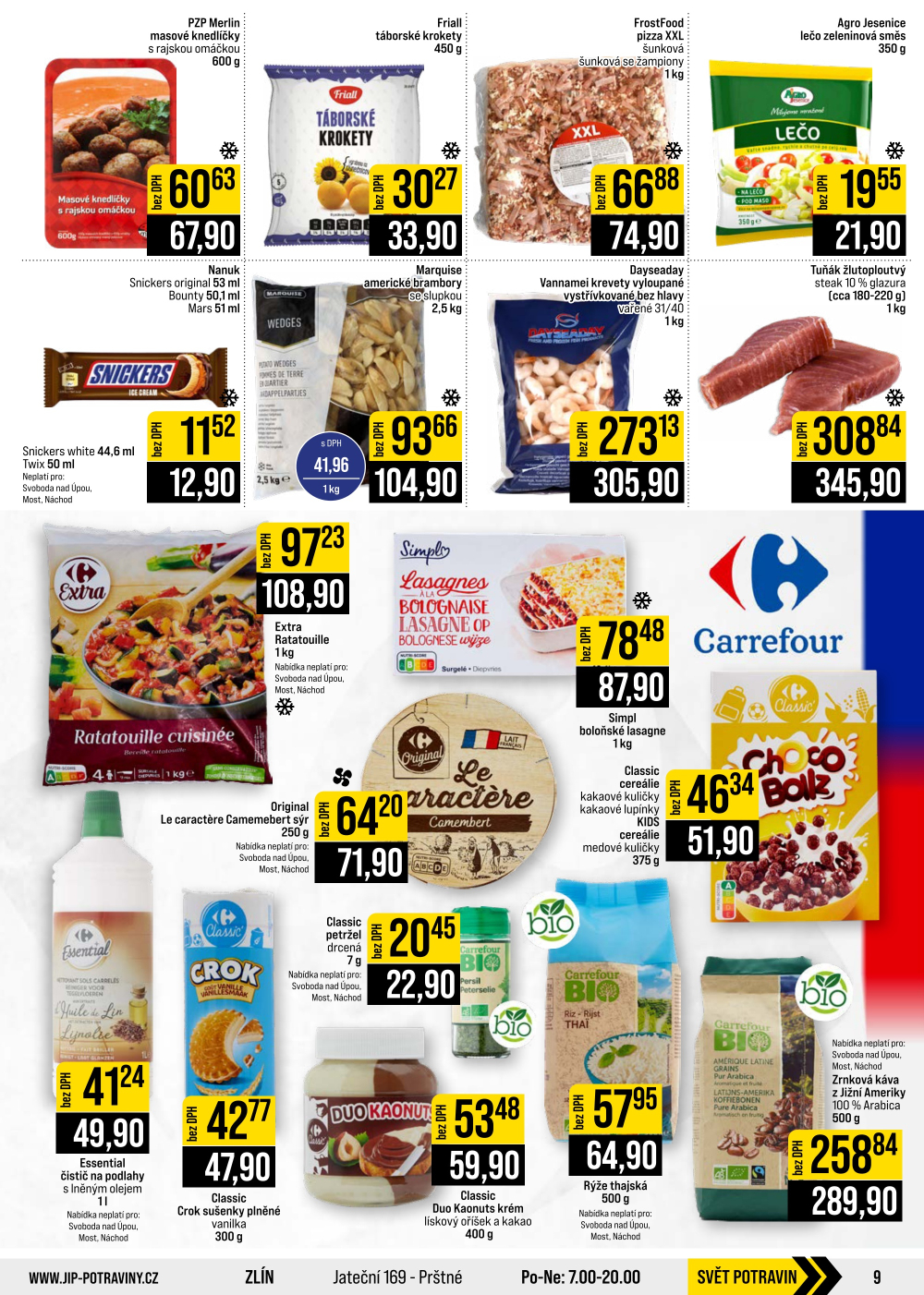 Leták JIP leták CC Cash & Carry - České Budějovice, Most, Náchod, Svoboda nad Úpou, Sušice - strana 9