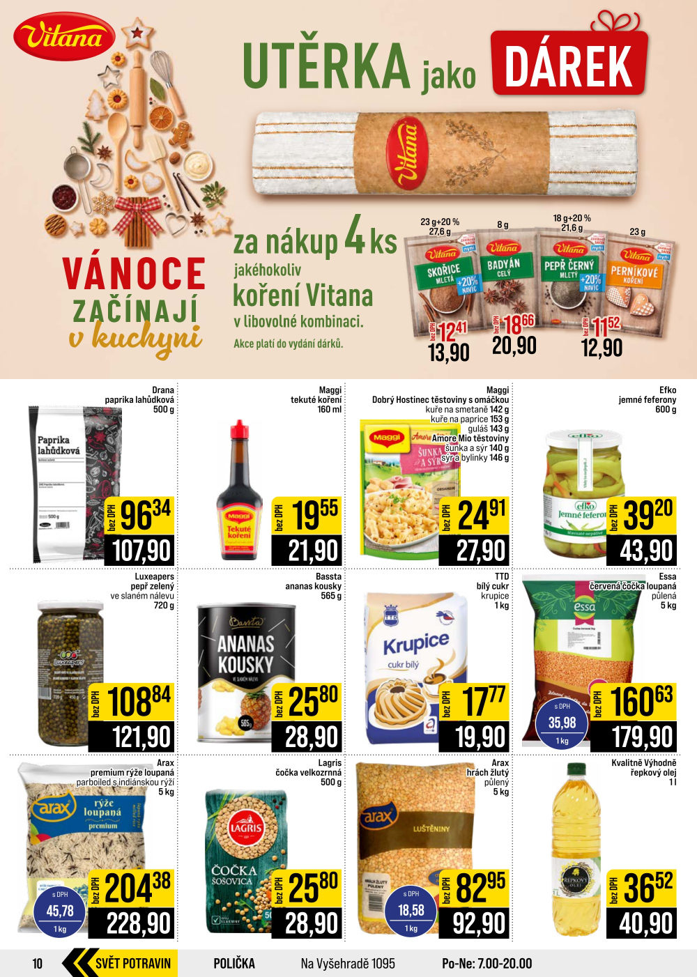 Leták JIP leták CC Cash & Carry - Brno, Ostrava, Praha, Polička, Olomouc, Karlovy Vary, Zlín, Jilemnice, Pardubice - strana 10