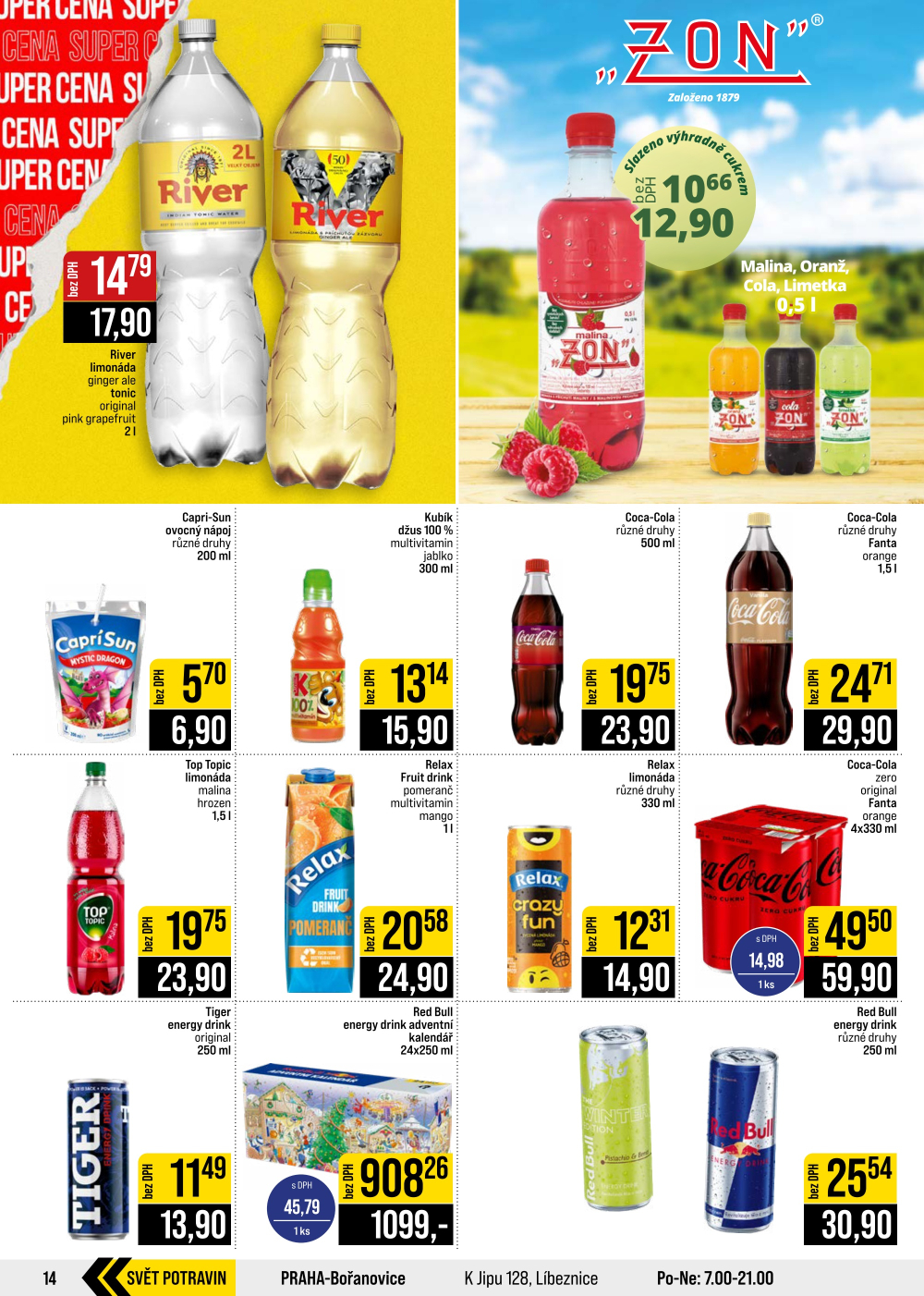 Leták JIP leták CC Cash & Carry - Brno, Ostrava, Praha, Polička, Olomouc, Karlovy Vary, Zlín, Jilemnice, Pardubice - strana 14