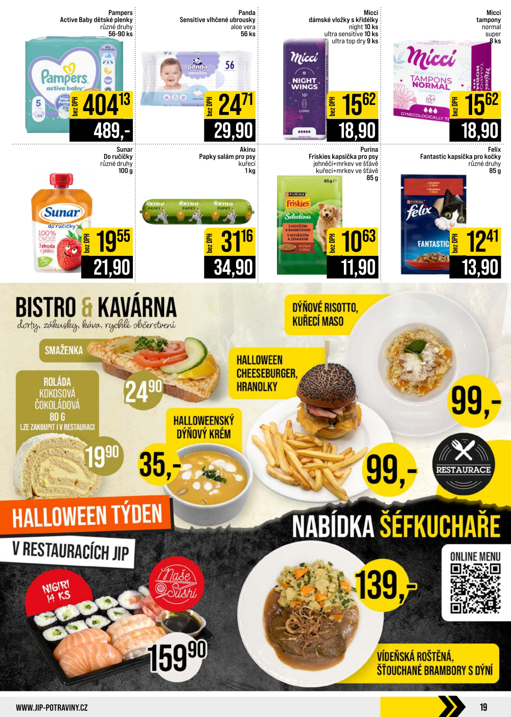 Leták JIP leták CC Cash & Carry - Brno, Ostrava, Praha, Polička, Olomouc, Karlovy Vary, Zlín, Jilemnice, Pardubice - strana 19